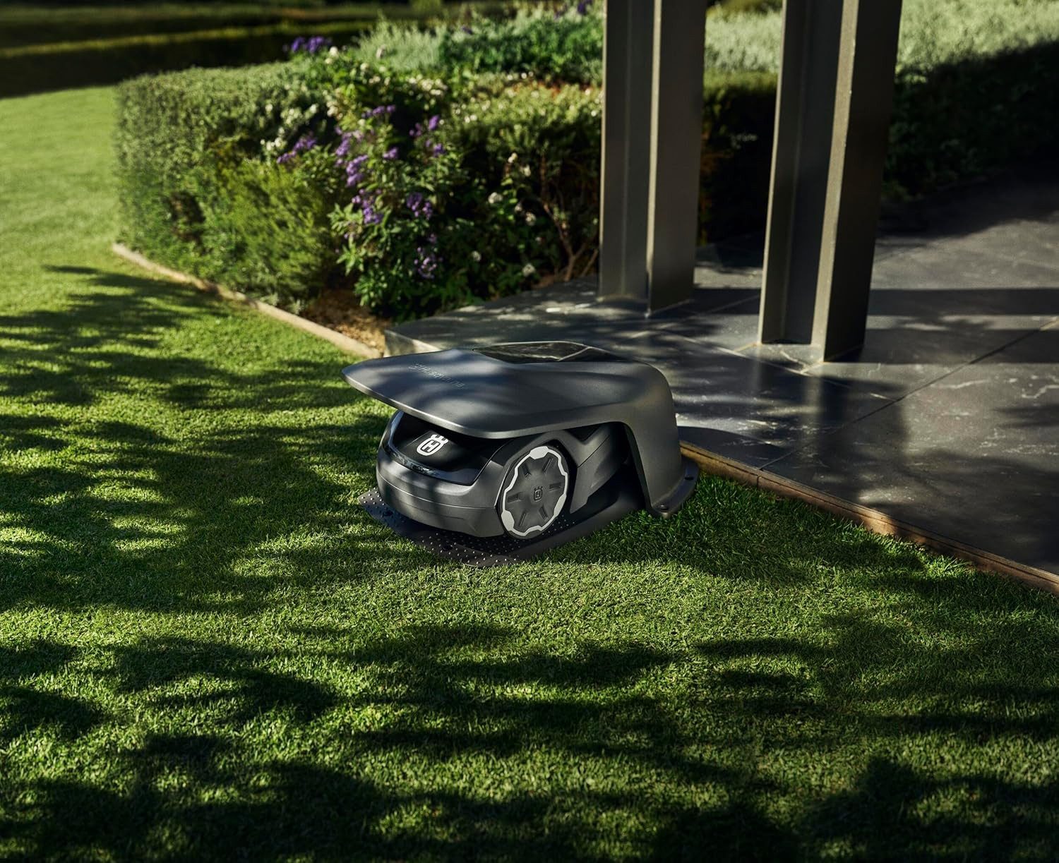 Husqvarna Mähroboter-Garage Automower Garage 400-500, BxTxH: 39.00x59.00x72.00 cm, Klappbares Dach, wetterfest, für 400-500 Serie