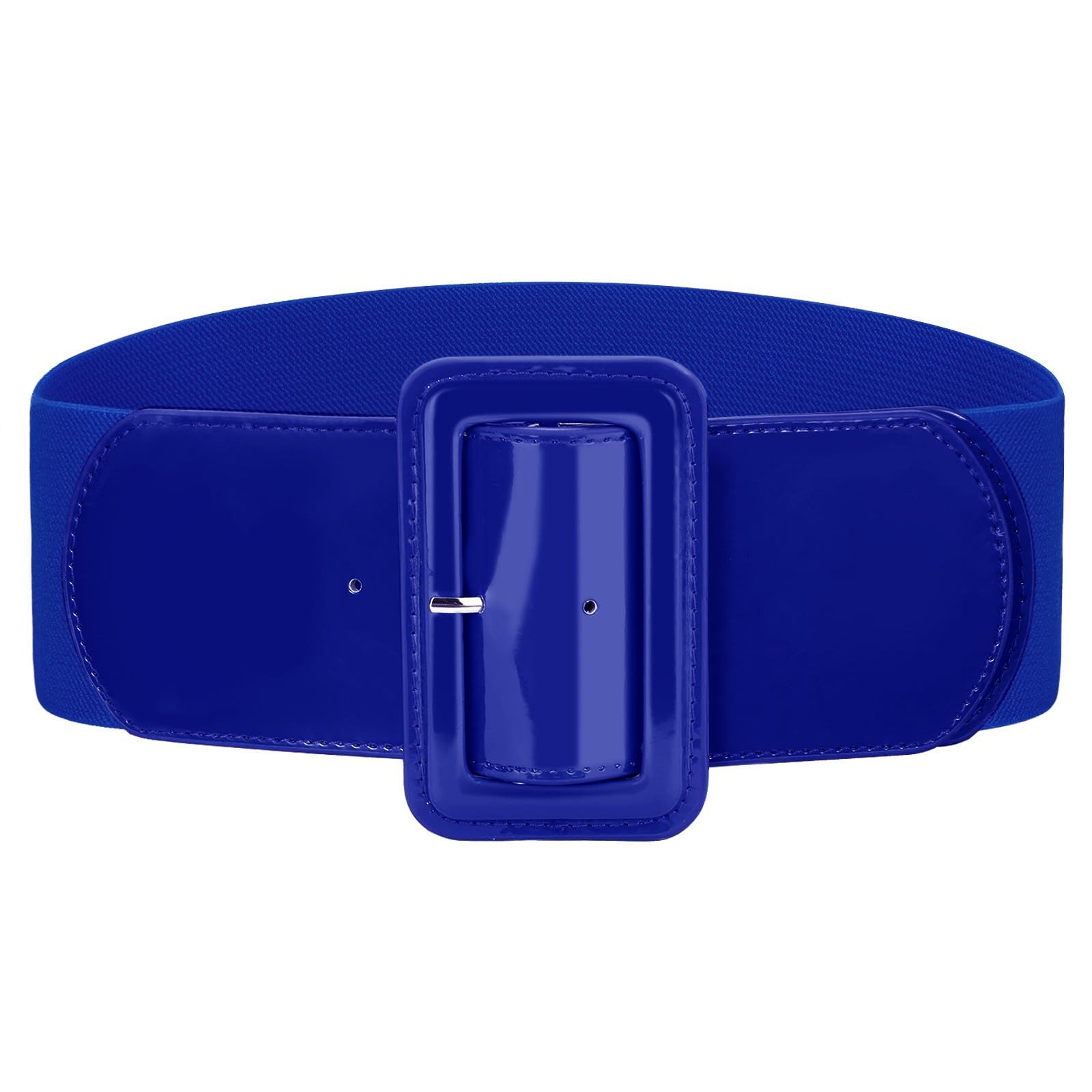 Zaewry Taillengürtel Damen Verstellbarer Taillengürtel, 7.5cm breiter Retro Gürtel