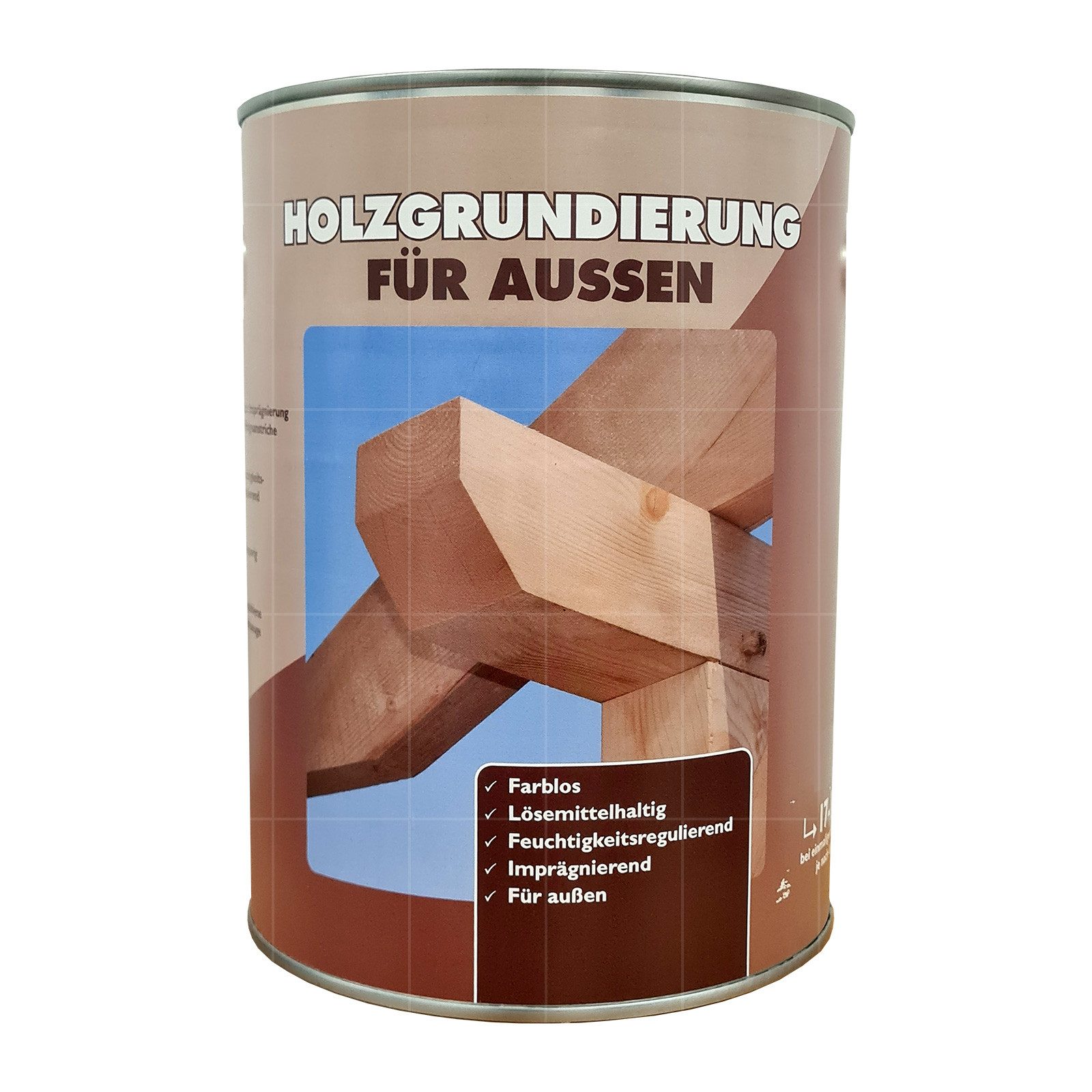 Wilckens Farben Holzgrundierung Holzgrundierung für aussen - 0.75 Ltr (Farblos)