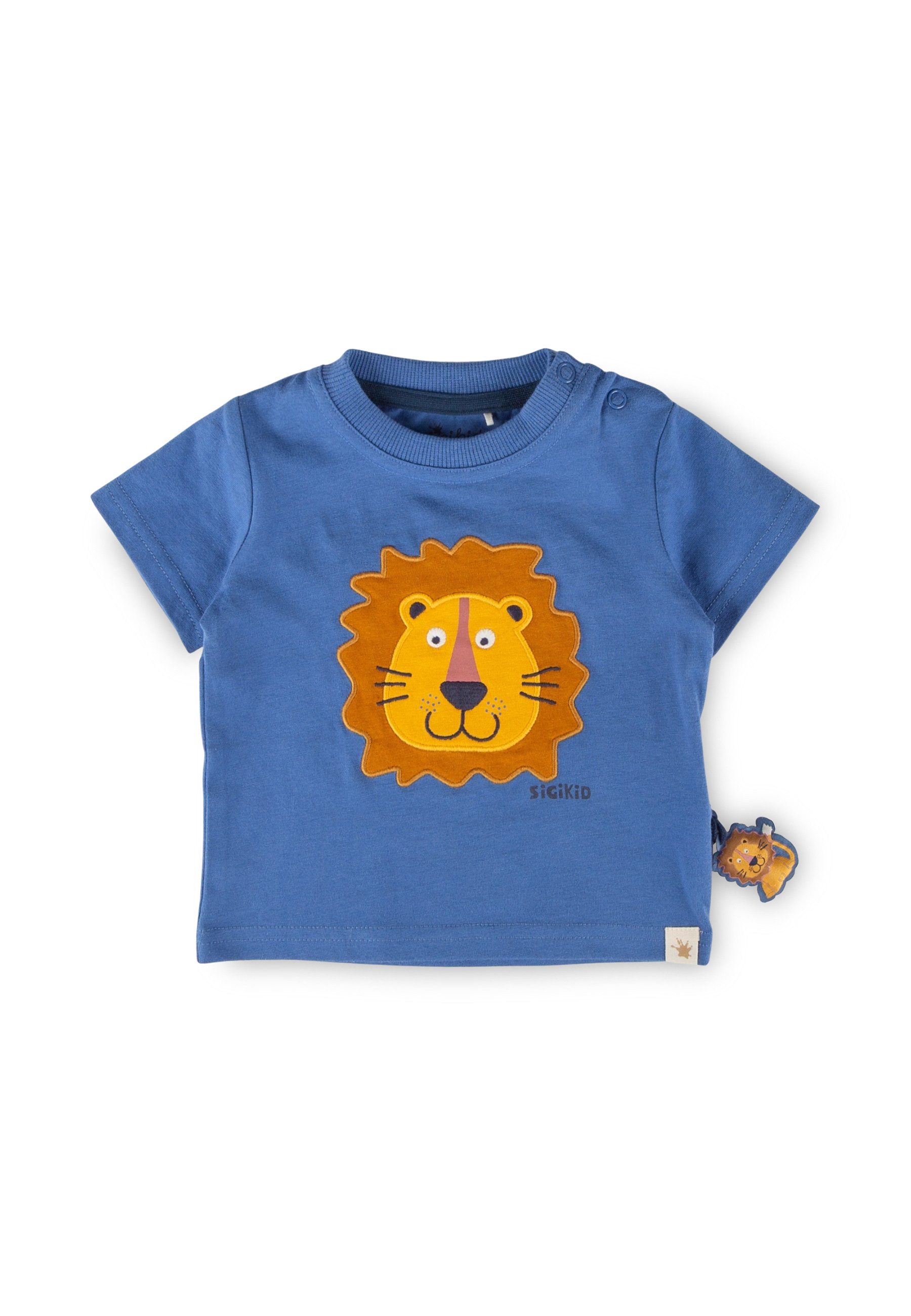 Sigikid T-Shirt T-Shirt Tiger & Löwe für Babys Jungen (1-tlg)