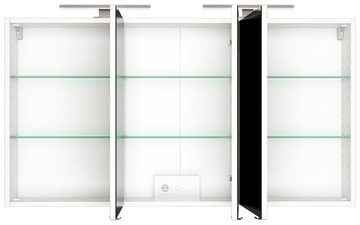 HELD MÖBEL Spiegelschrank Matera Breite 120 cm, mit 6 verstellbaren Glasböden