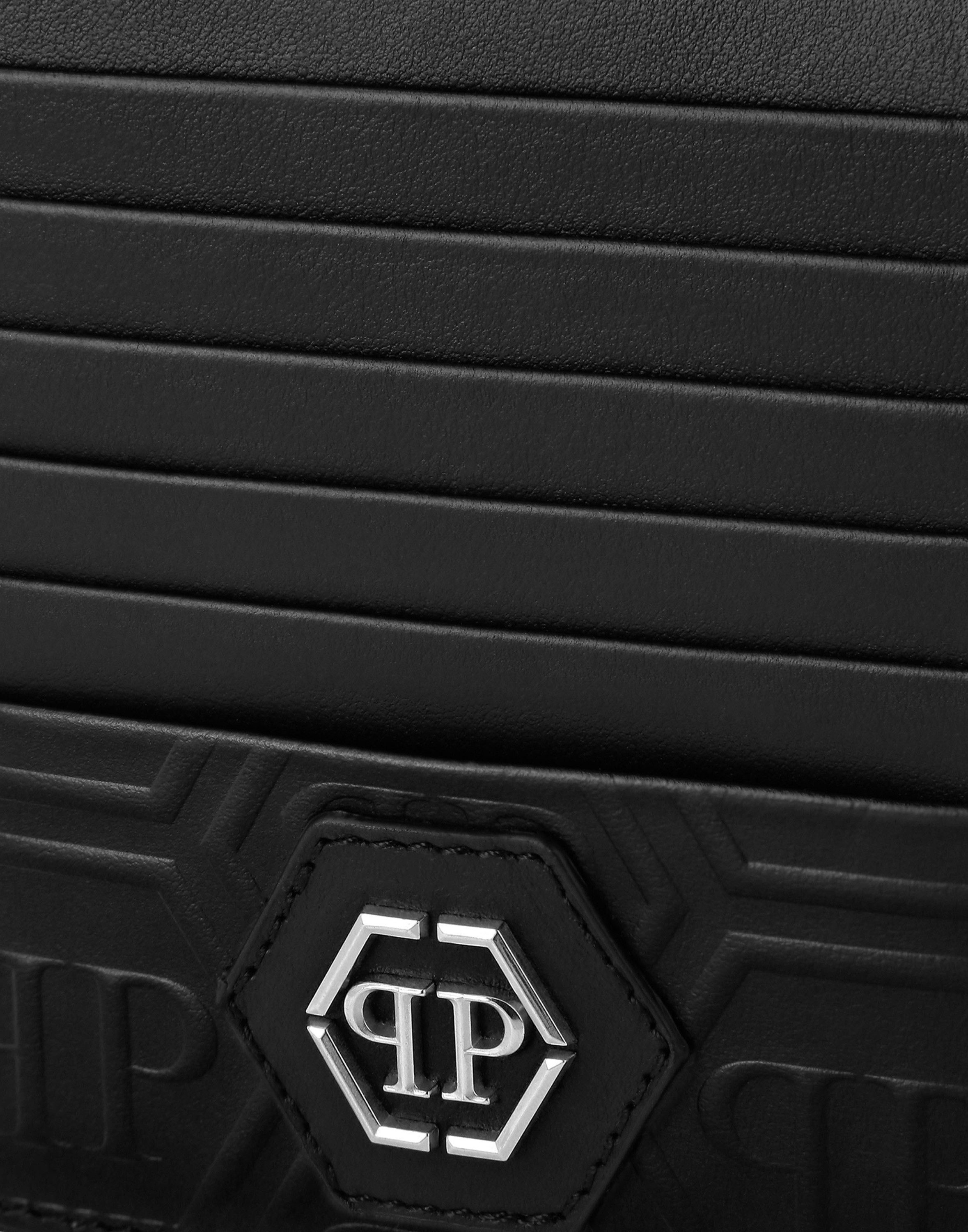 PHILIPP PLEIN Clutch Monogram