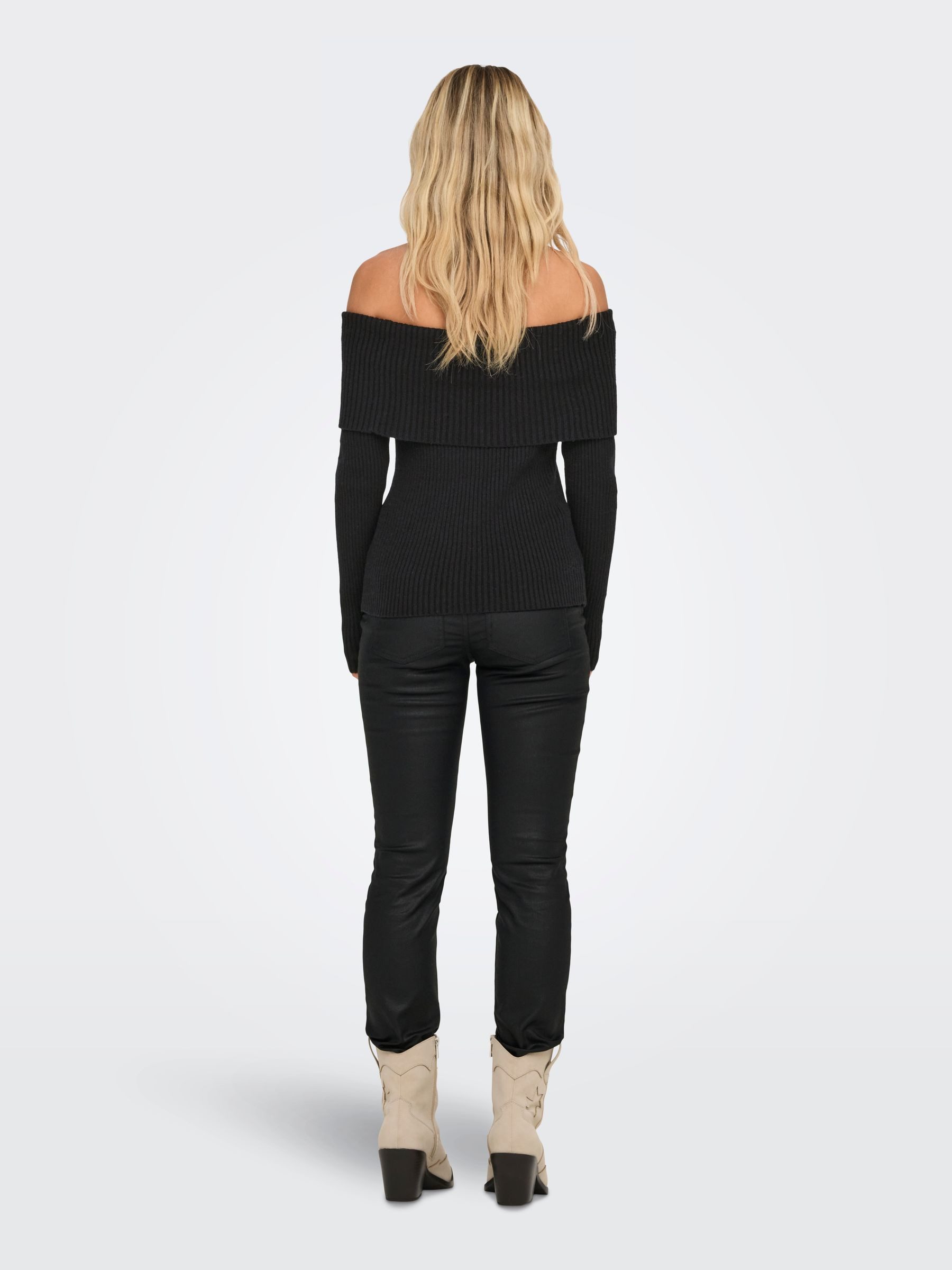 ONLY Strickpullover Weicher Strickpullover Schulterfrei Bequem günstig online kaufen