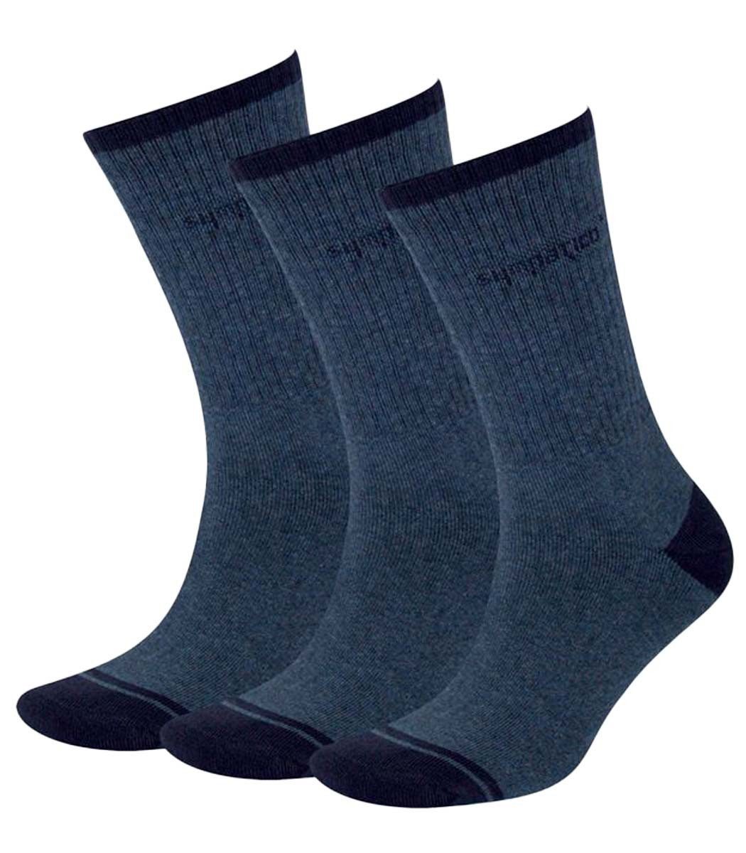 Sympatico Basicsocken Sport Socken (3-Paar, 3 Paare) aus hautfreundlicher Baumwolle