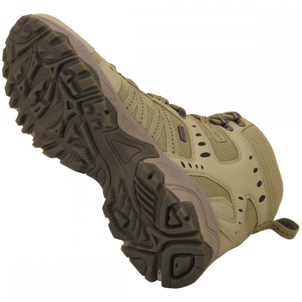 MFH HighDefence Einsatzstiefel, "Tactical", coyote tan - 39 Wanderschuh hochwertige HBR Membran®