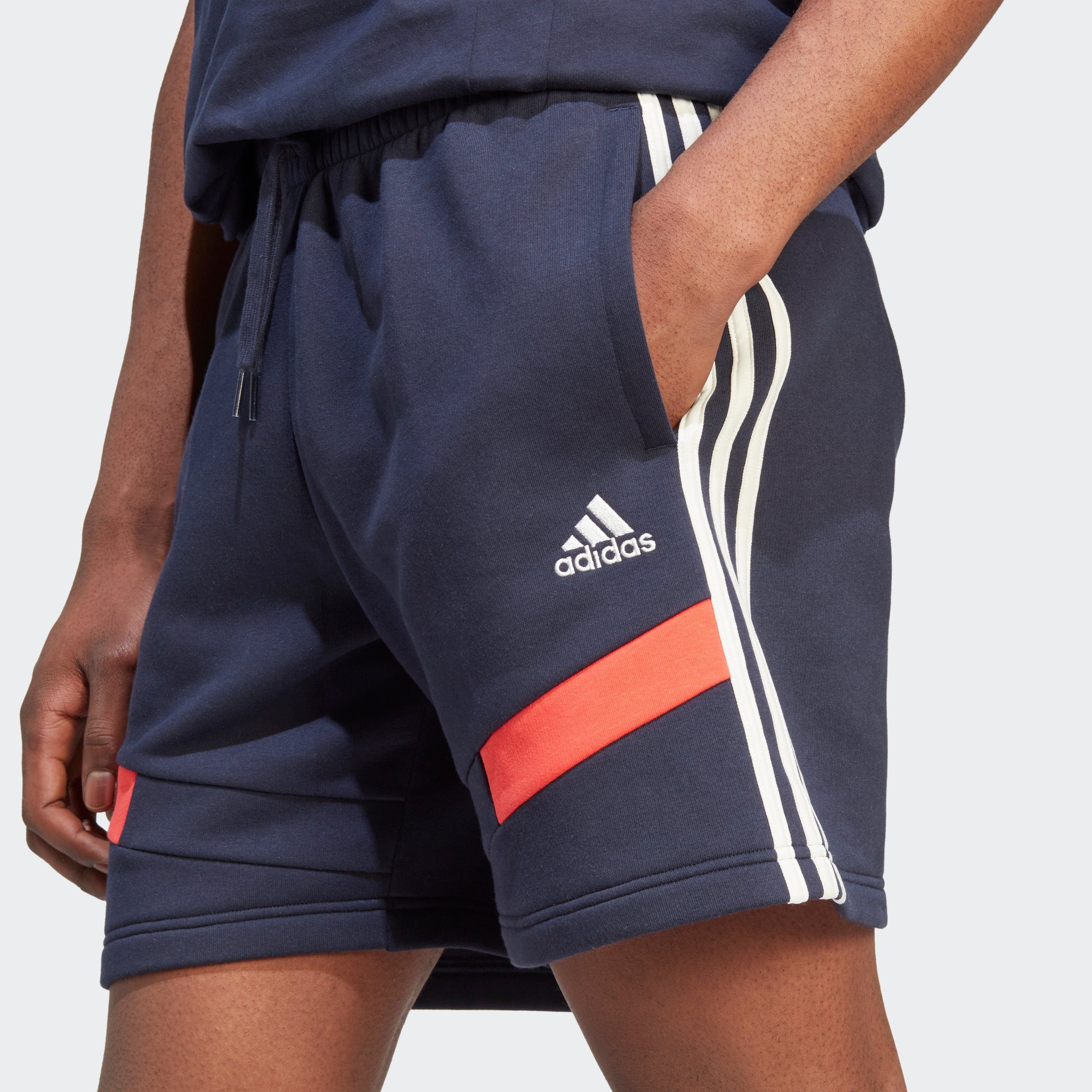 Sportswear Shorts Ink adidas COLORBLOCK (1-tlg) Legend