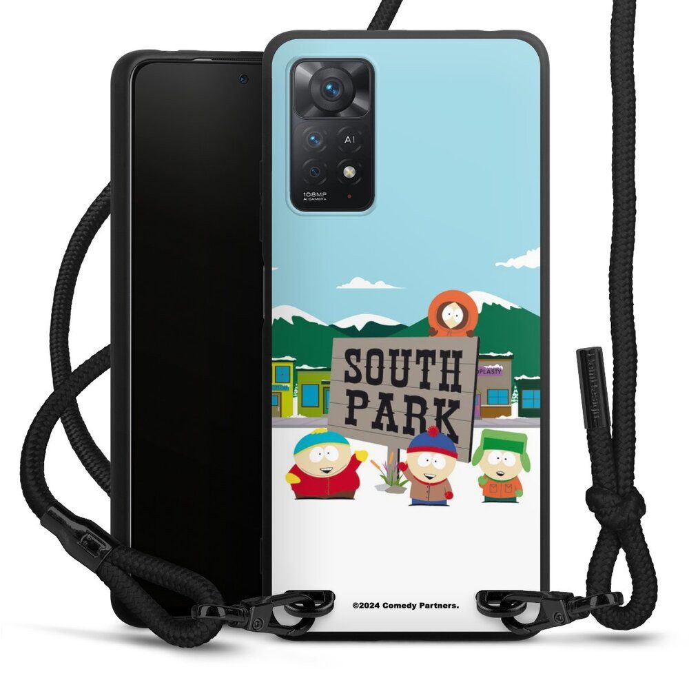 DeinDesign Handyhülle South Park Logo Offizielles Lizenzprodukt South Park Boys Logo, Xiaomi Redmi Note 11 Pro 5G Premium Handykette Hülle mit Band