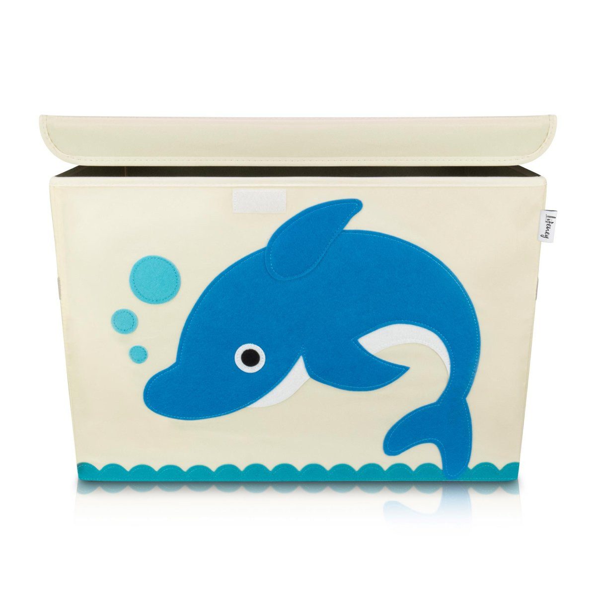 Lifeney Faltbox Aufbewahrungsbox mit Deckel Delfin, günstig online kaufen