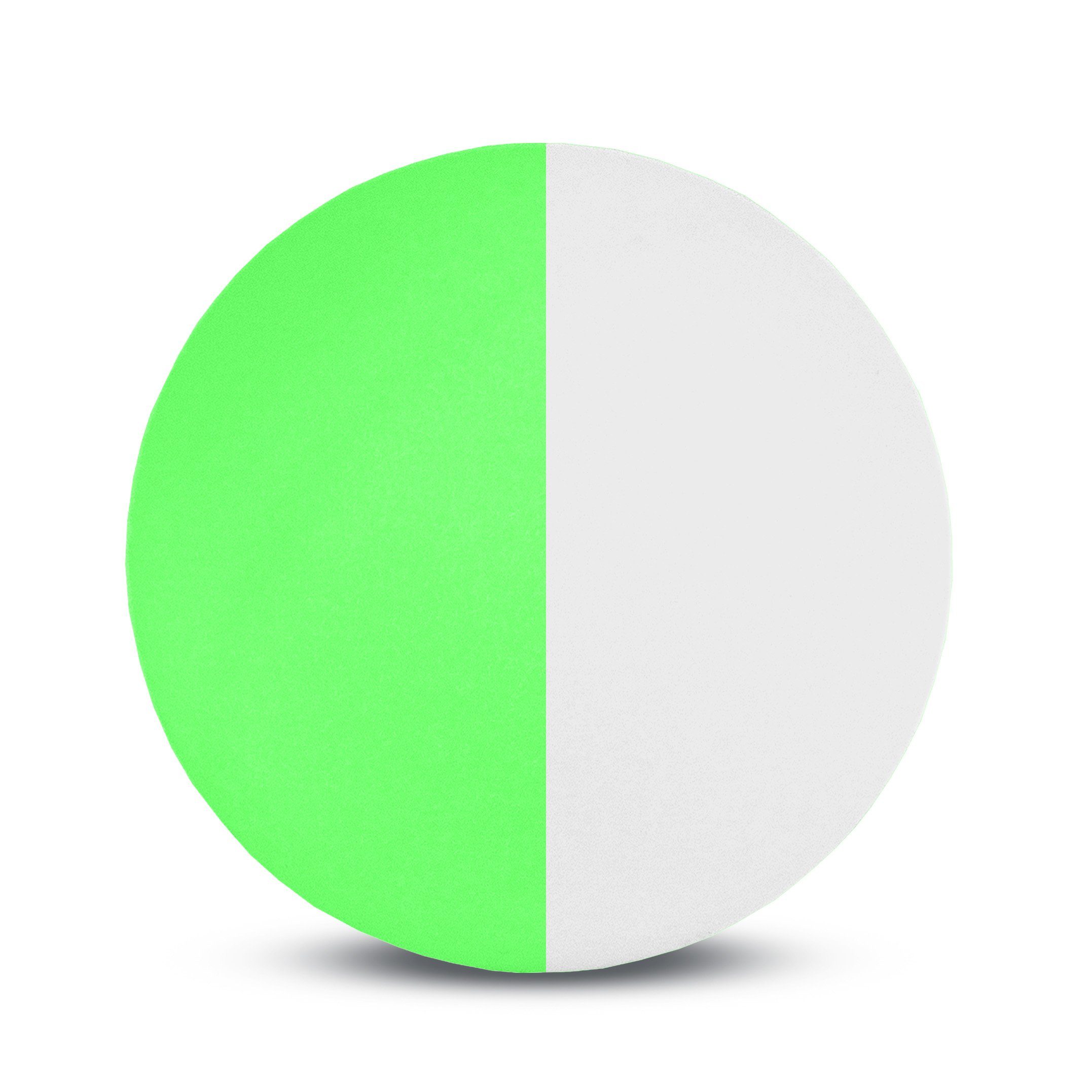 Tischtennisball 1 Ball Weiß-Grün