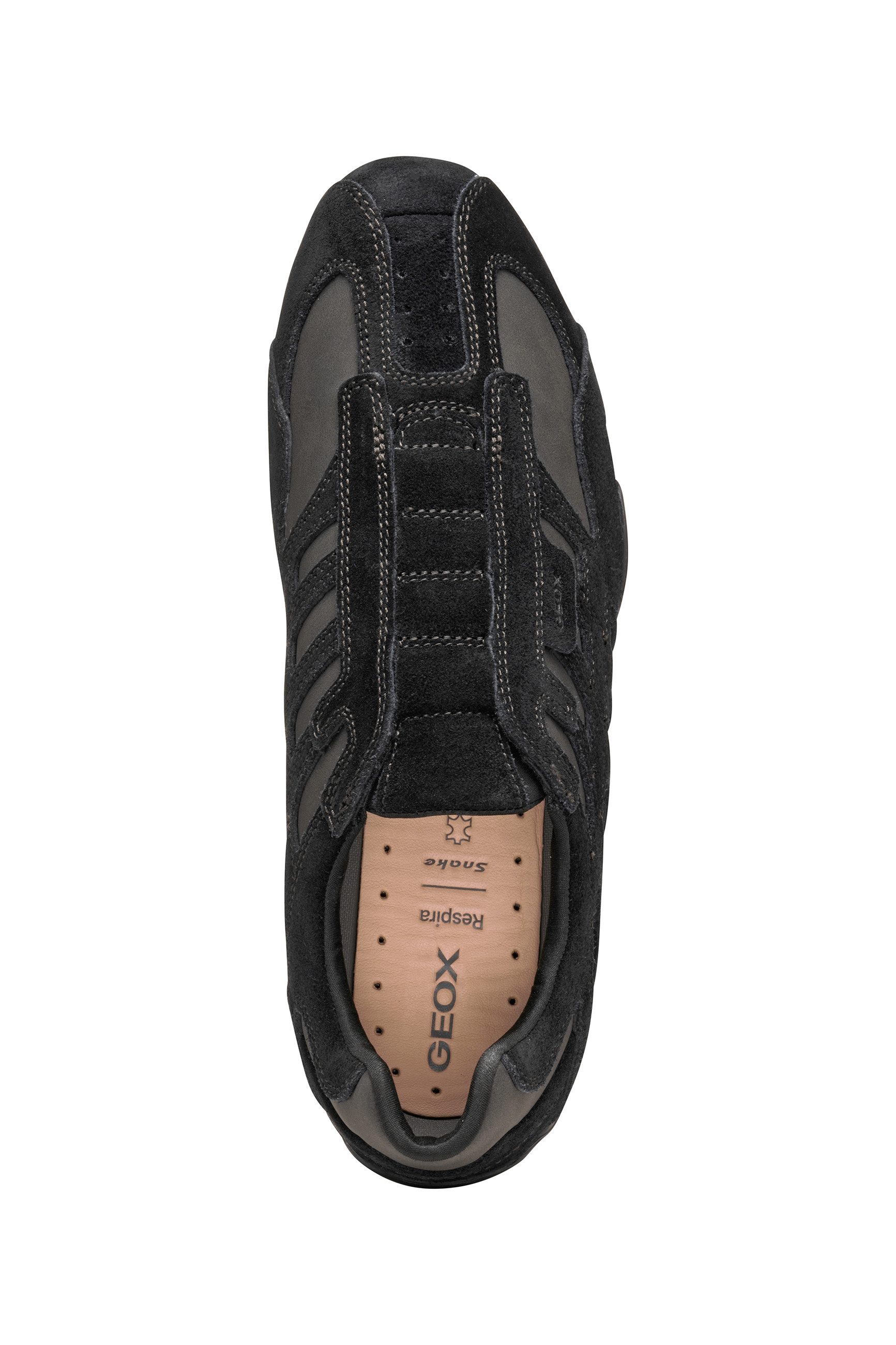 Geox U SNAKE ORIGINAL Slipper Sneaker mit Geox Spezial Membrane, Größenschablone zum Download