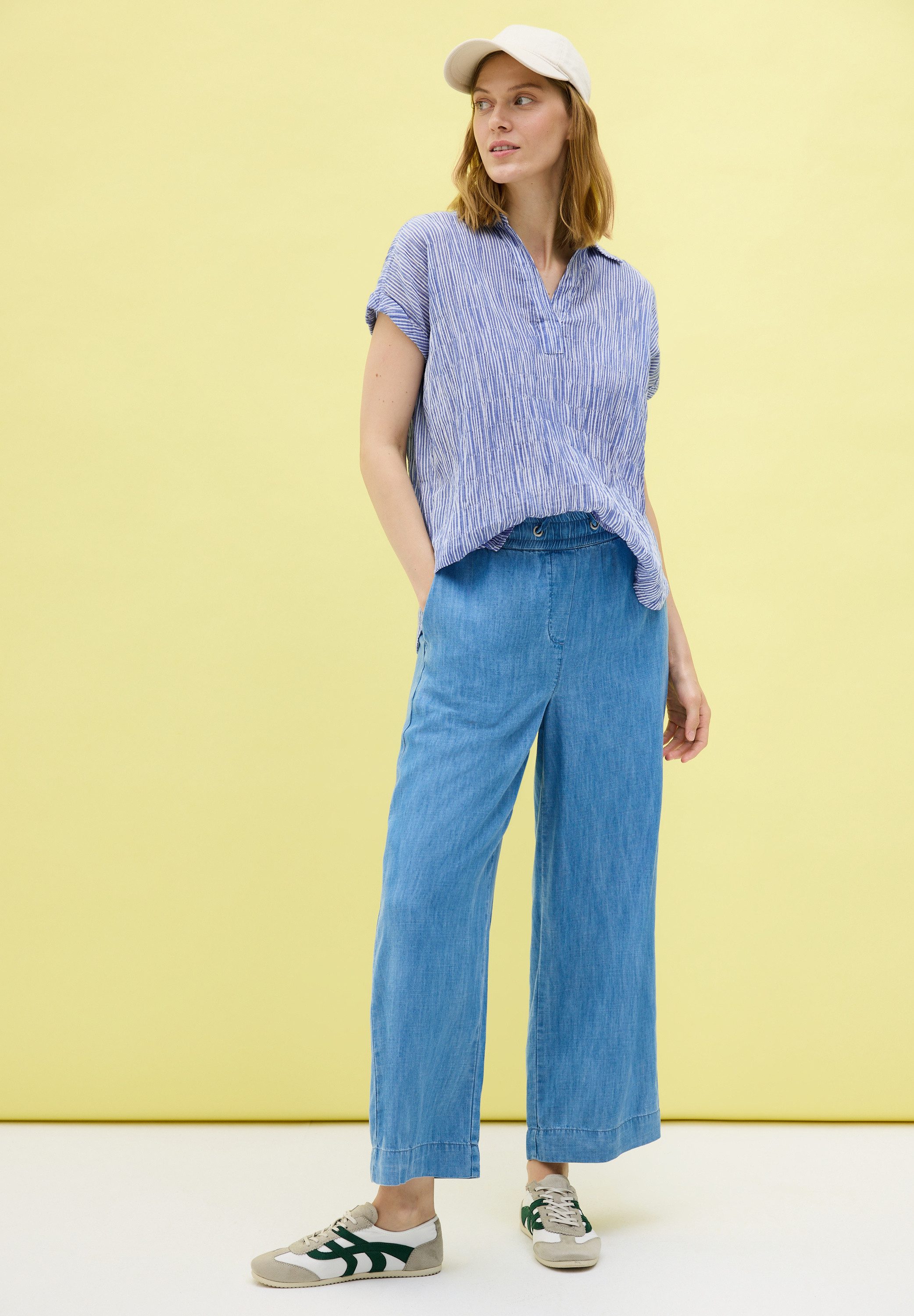 CECIL Shirtbluse mit Streifen Muster