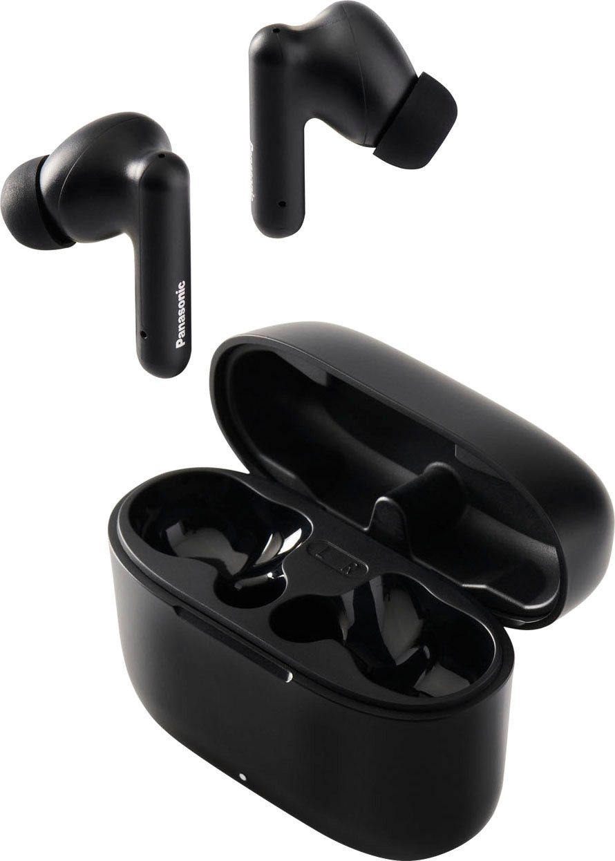 Panasonic B110WDE-K wireless In-Ear-Kopfhörer (Freisprechfunktion, Sprachsteuerung, True Wireless, kompatibel mit Siri, Google Assistant, Siri, A2DP Bluetooth, HFP, AVRCP Bluetooth)