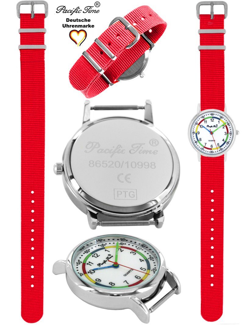 Pacific Time Quarzuhr Kinder Armbanduhr First Lernuhr Wechselarmband, Mix und Match Design - Gratis Versand – Bild 2 von 5