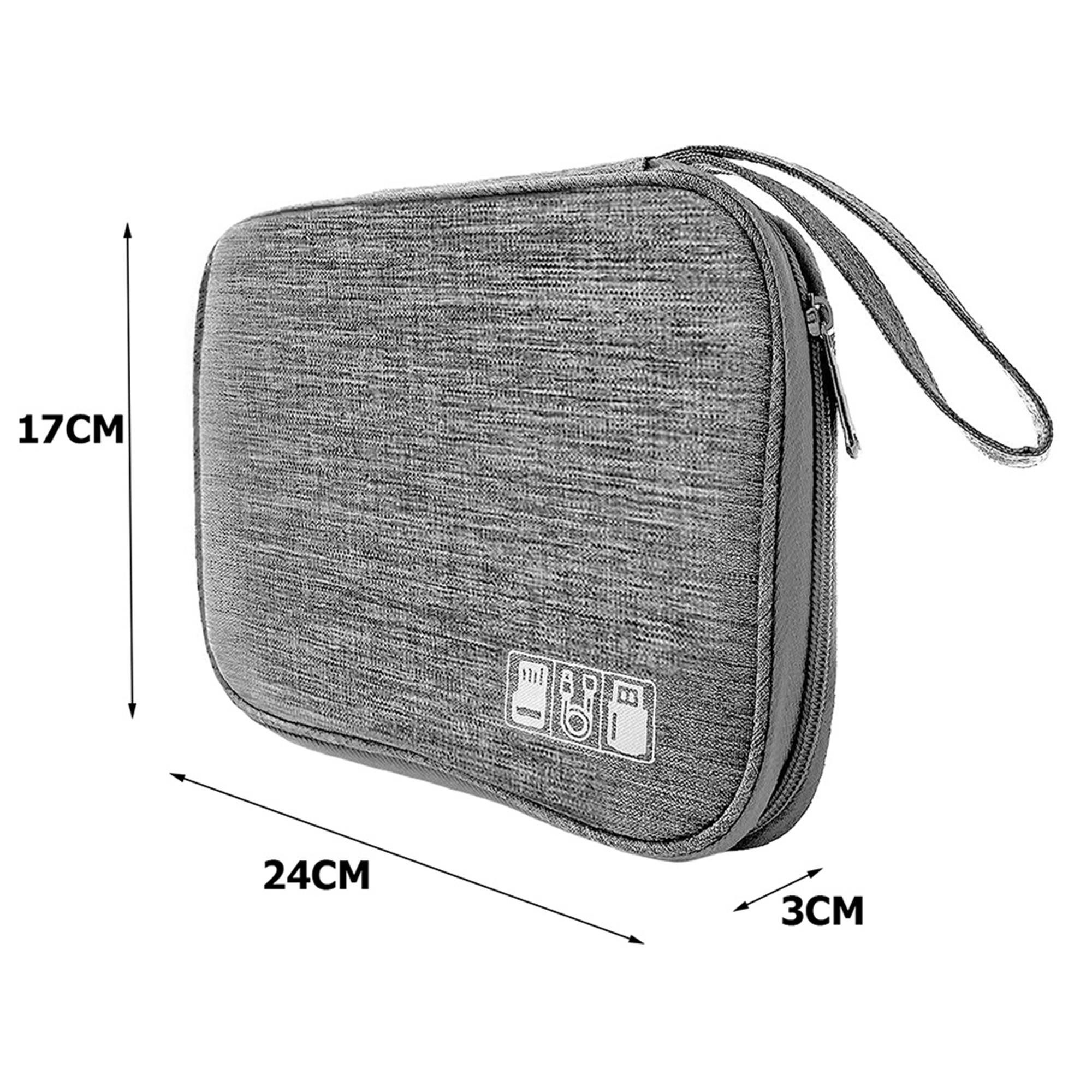 TSB Werk Aufbewahrungstasche Kabel Tasche Kabeltasche Aufbewahrungstasche, Organizer, Reise, Elektronik, Zubehör – Bild 2 von 5