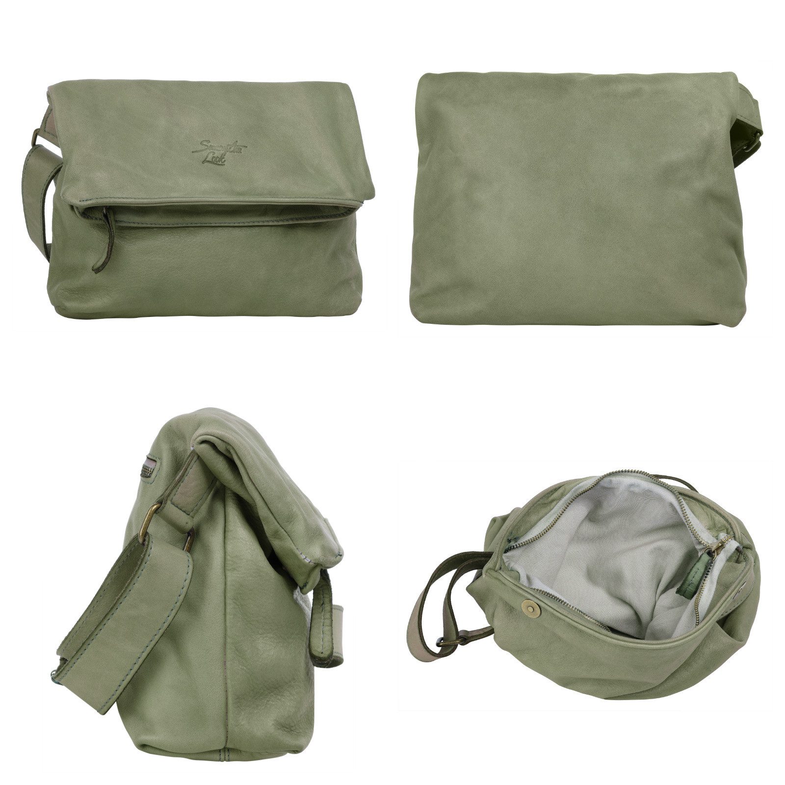 Samantha Look Umhängetasche, echt Leder, Made günstig online kaufen