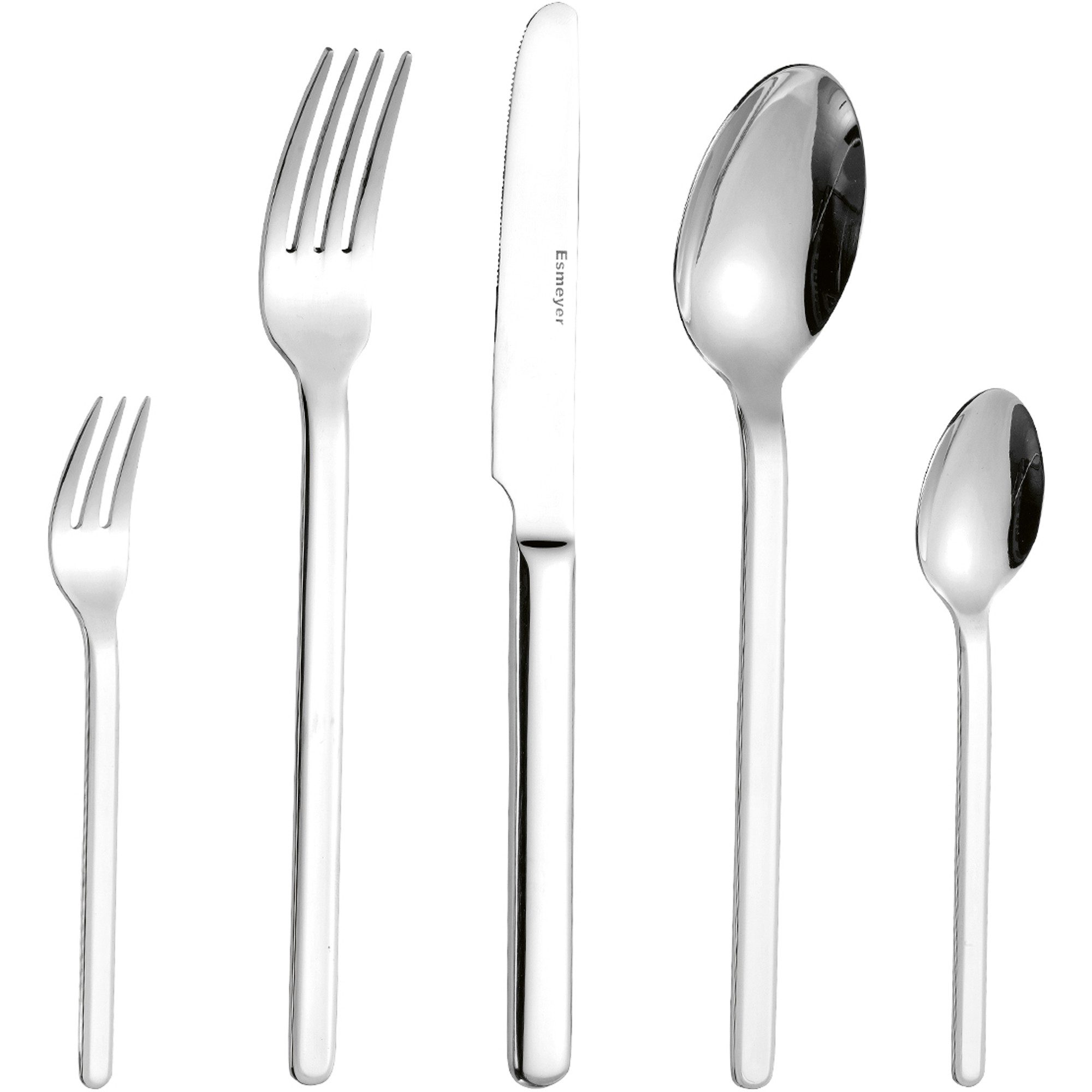 Esmeyer Geschirr-Set Besteckgarnitur Bettina 250-142 Edelstahl 180-teilig