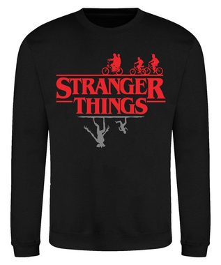 Quattro Formatee Sweatshirt The Upside Down - Stranger Things Hawkings Pullover Sweatshirt (1-tlg)