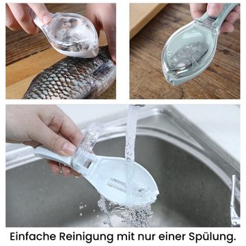 MAGICSHE Fischentschupper Manueller Fischschuppenentferner Fischhautbürste, (1-tlg)