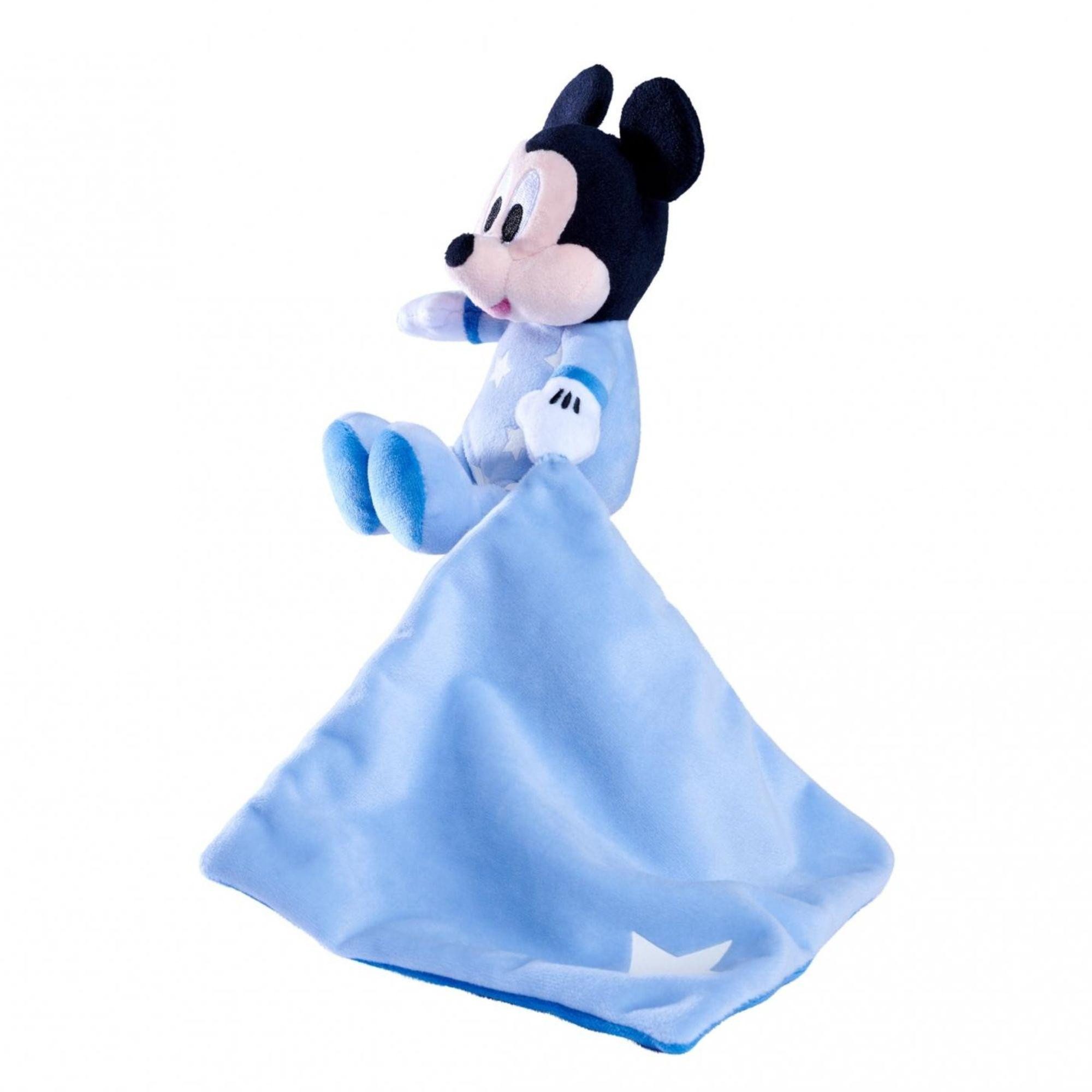 SIMBA Schmusetuch Schmusetuch Mickey (Glow in the Dark) 35cm - Disney