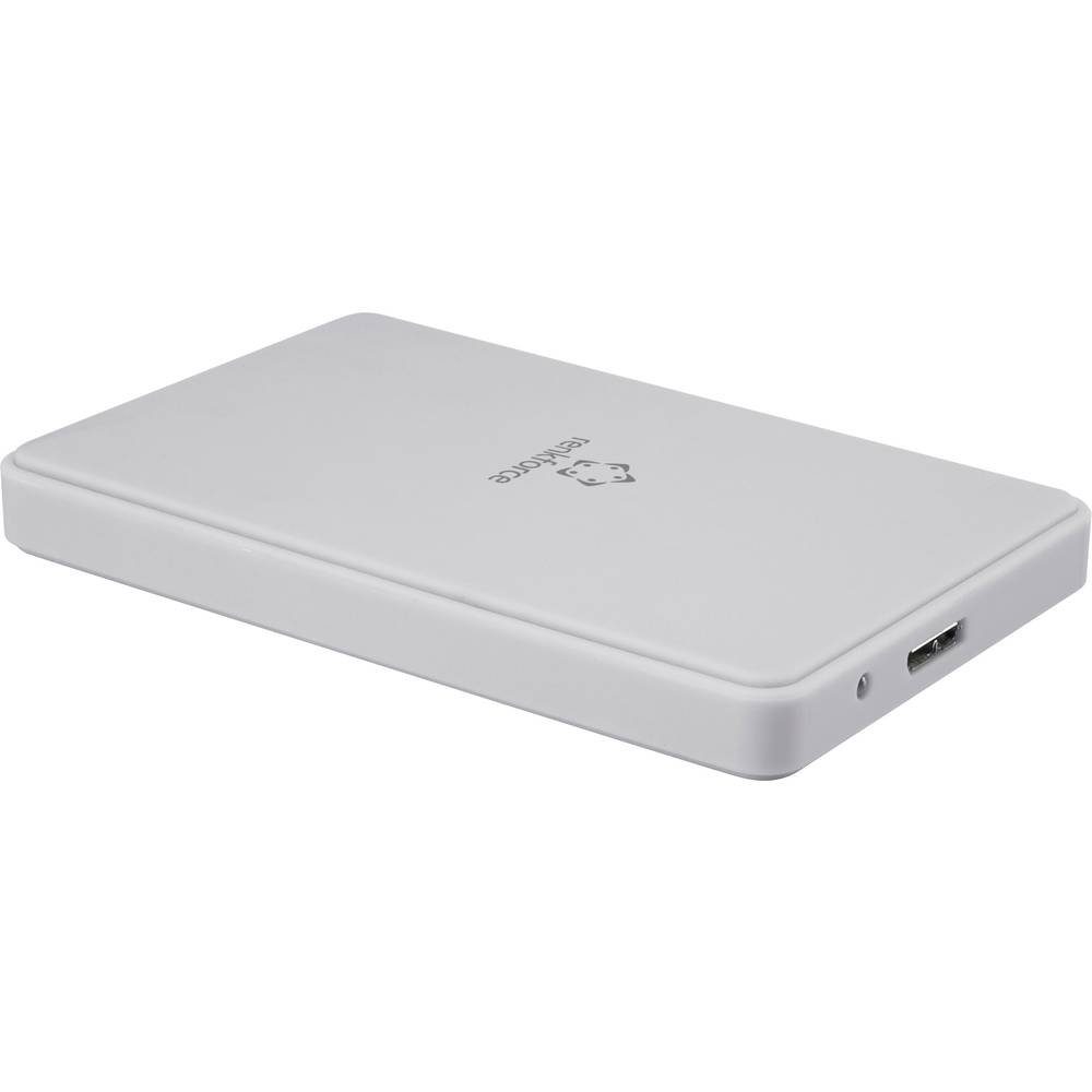 Festplatten-Gehäuse 6.35 cm (2.5) SATA Festplattengehäuse Rubber USB