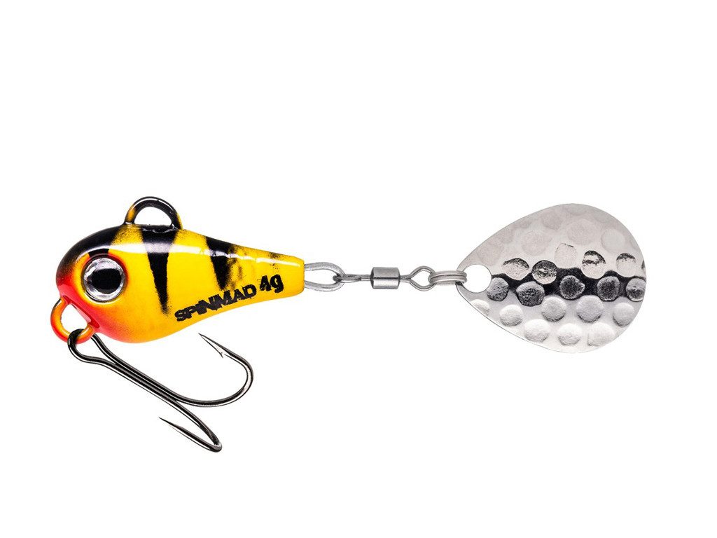 SpinMad Kunstköder SpinMad Originals 4g - Spinjig, (SpinMad Spinjig 4 g, 1-St. SpinMad Originals 15 Farben), Effektiver Lauf, Exzellente Verarbeitung