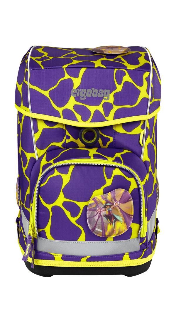 ergobag Schulranzen cubo light Set (6-tlg., 5-teiliges Set), wiegt nur 780g