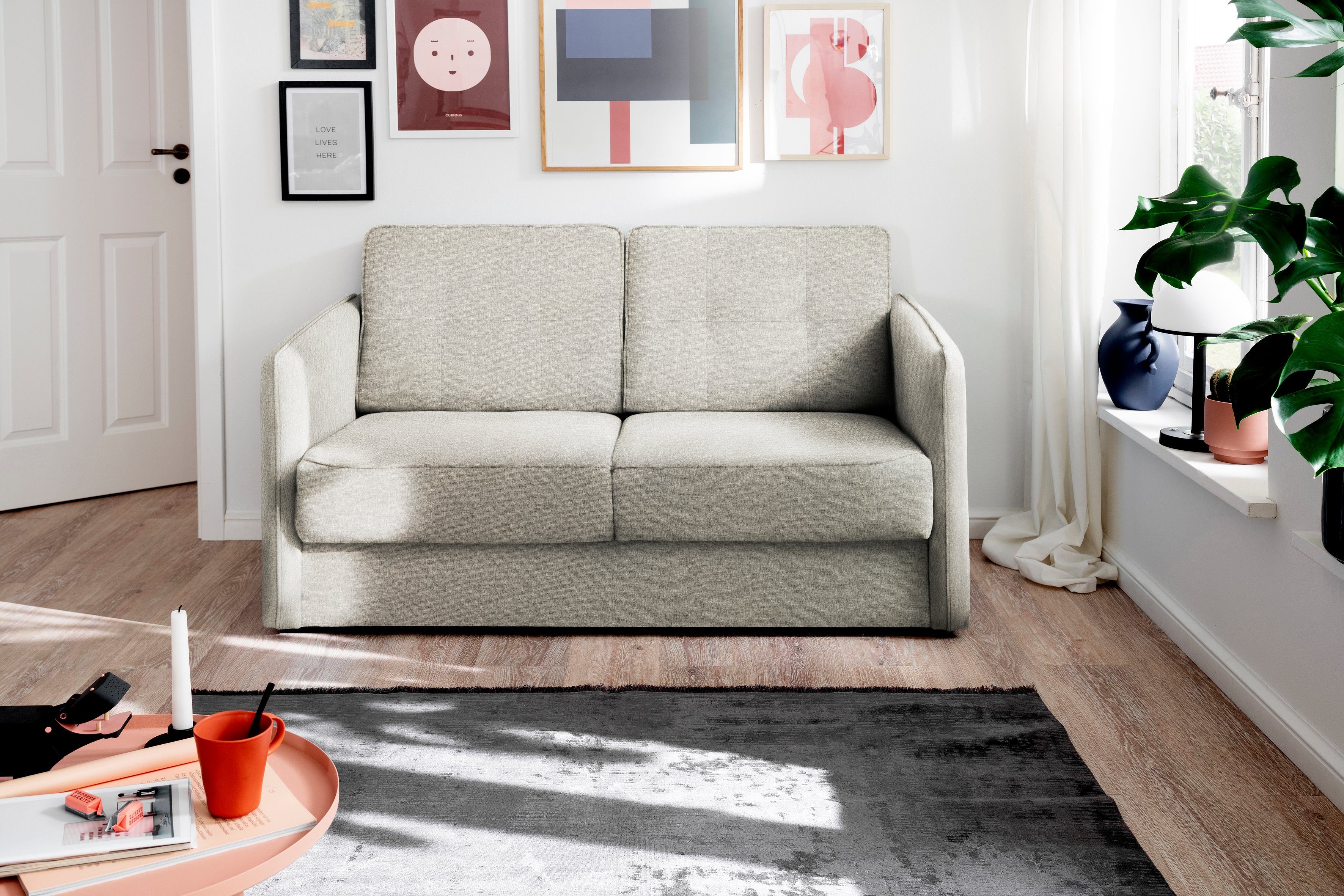 INOSIGN Schlafsofa Milano, zwei einzeln ausziehbare günstig online kaufen