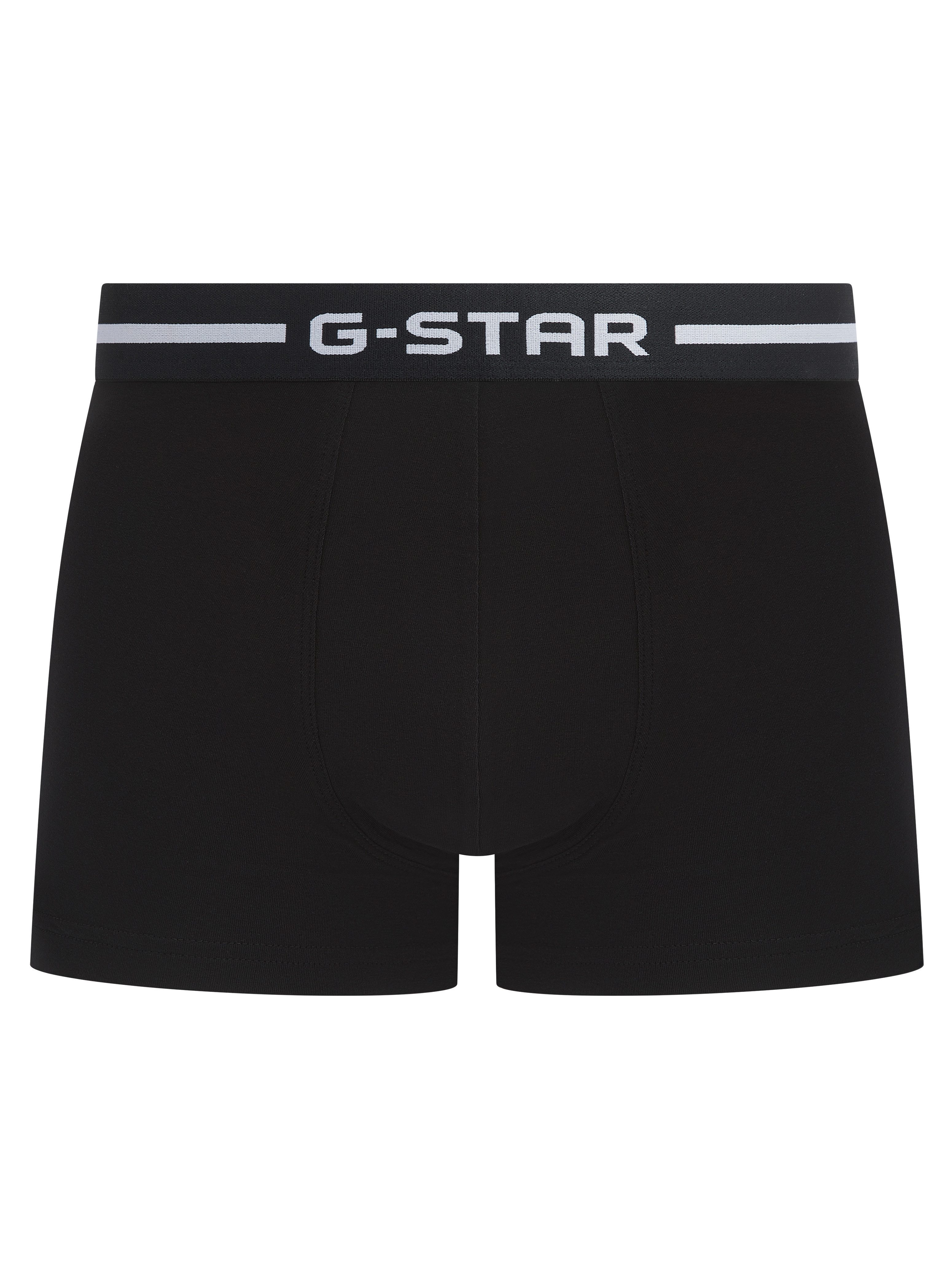 G-STAR Boxershorts ACRE, 3 PACK TRUNKS (Packung, 3-St) mit Logo-Bund