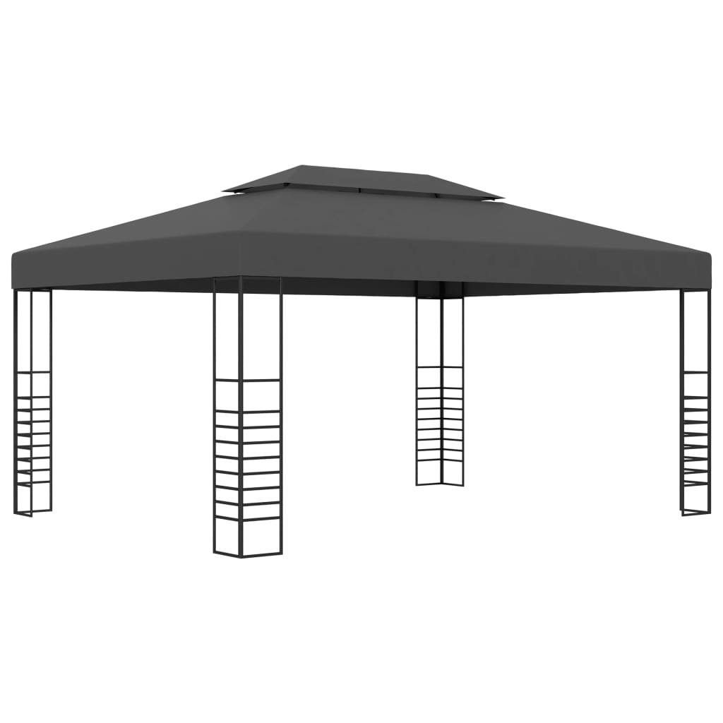vidaXL Partyzelt Pavillon 3×4 m Anthrazit