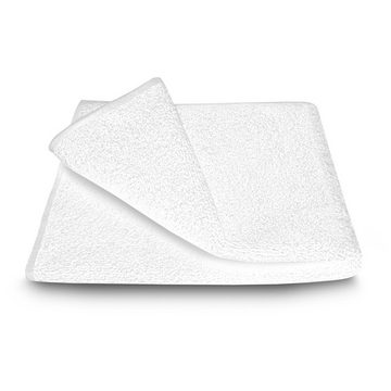 ARLI Handtuch Set Handtuch 100% Baumwolle 8 Handtücher 4 x weiß 4 schwarz Set Serie aus hochwertigem Rohstoff Frottier klassischer Design elegant schlicht modern praktisch mit Handtuchaufhänger, (8-tlg)