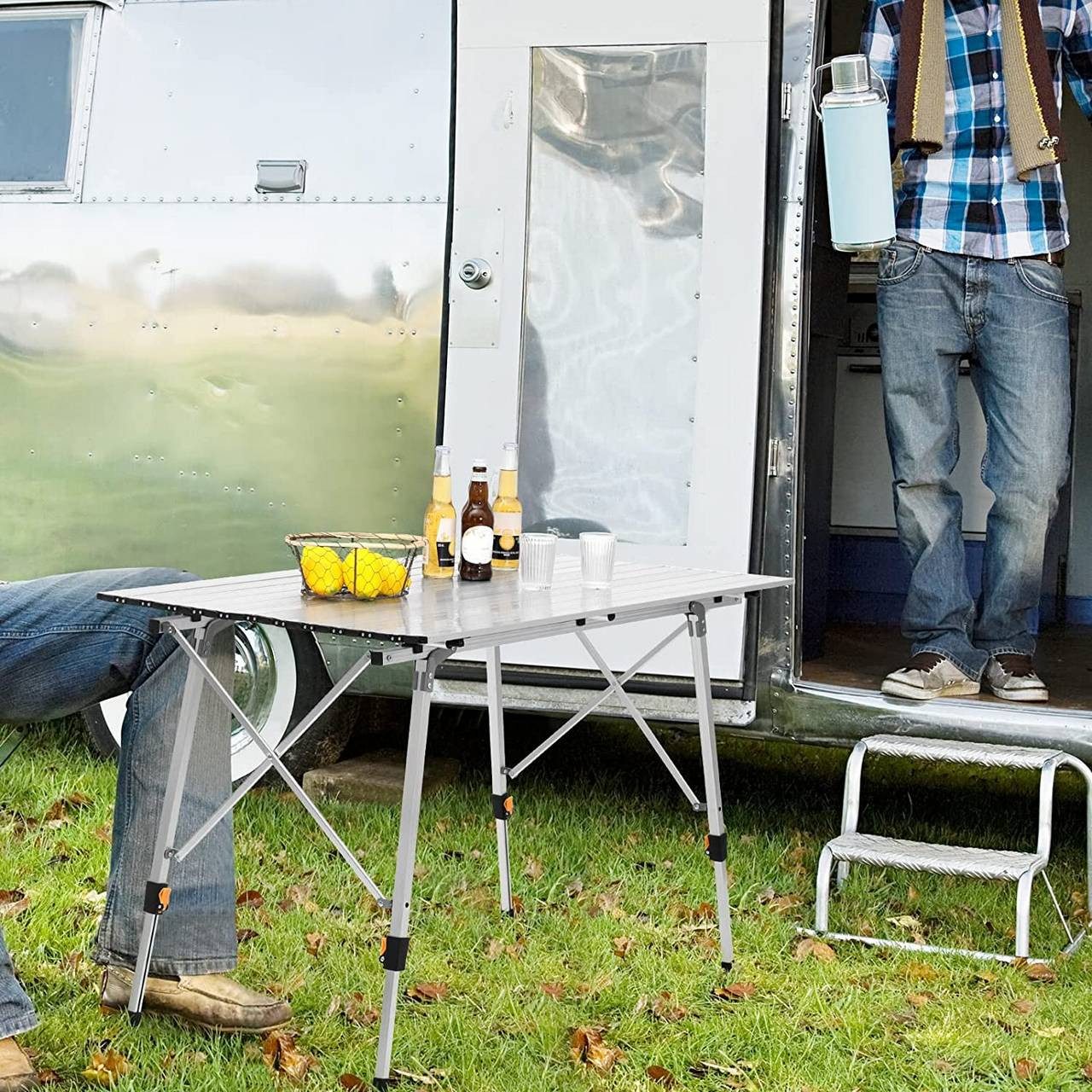 Woltu Campingtisch (1-St), aus Alu, klappbar, günstig online kaufen