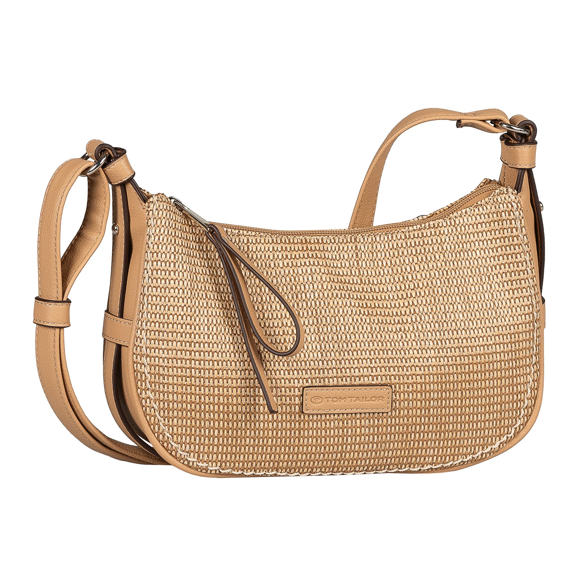TOM TAILOR Umhängetasche Lysa Summer, Damen Schultertasche, Handtasche mit feinen Details