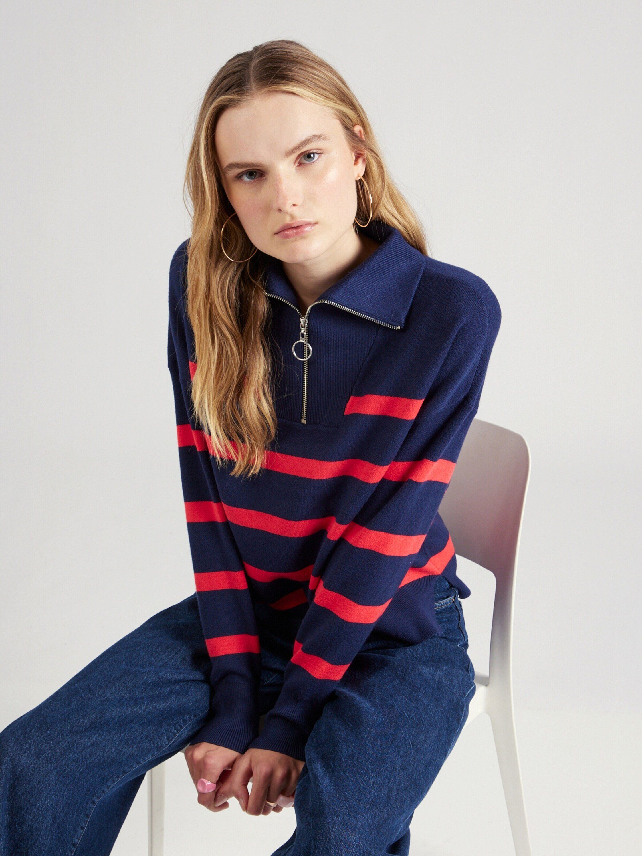 Vero Moda Strickpullover VMSaba (1-tlg) Plain/ohne günstig online kaufen
