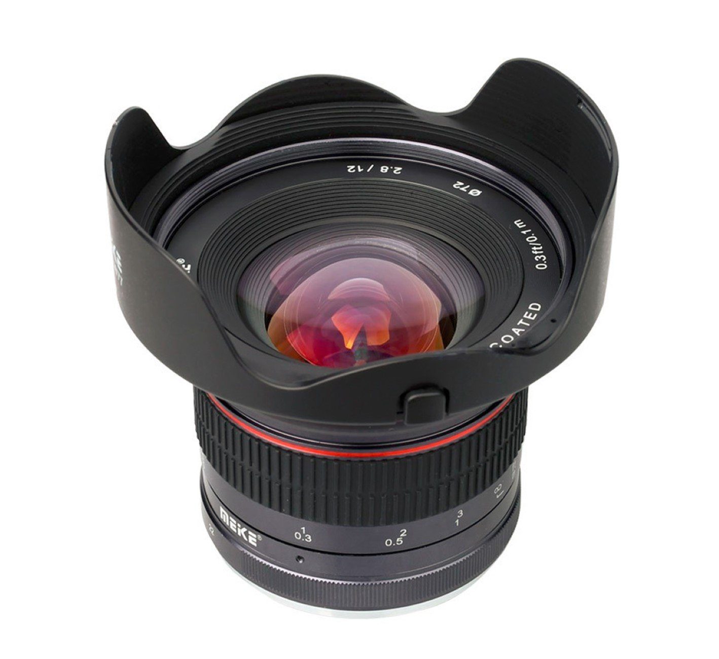 Meike Ultra-Weitwinkelobjektiv Objektiv Fujifilm MK-12mm-F/2.8 für X-Mount