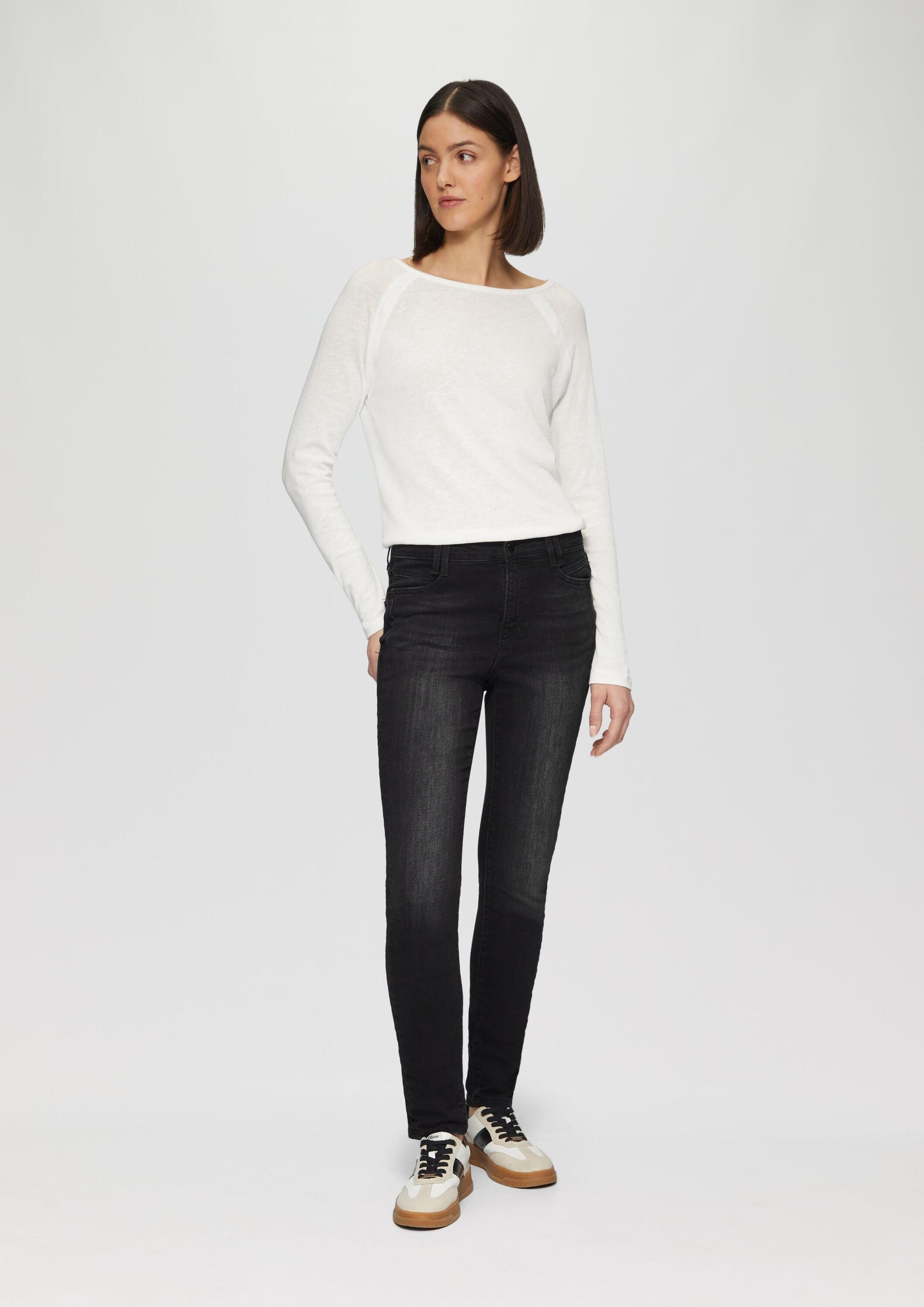 s.Oliver Skinny-fit-Jeans Jeans-Hose IZABELL Jeans Izabell / Skinny Fit / M günstig online kaufen