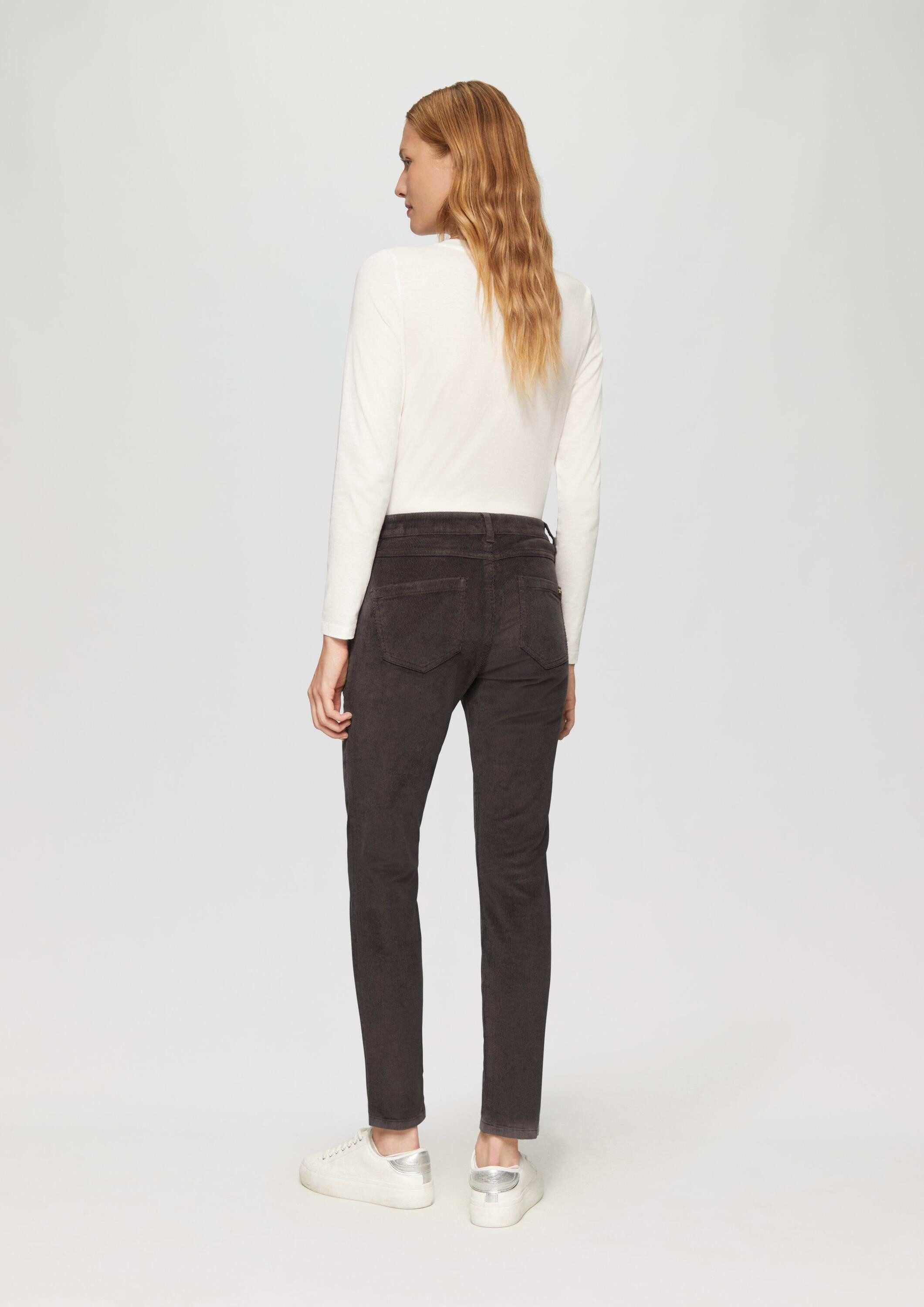 s.Oliver Chinos Hose Cordhose im Slim Fit