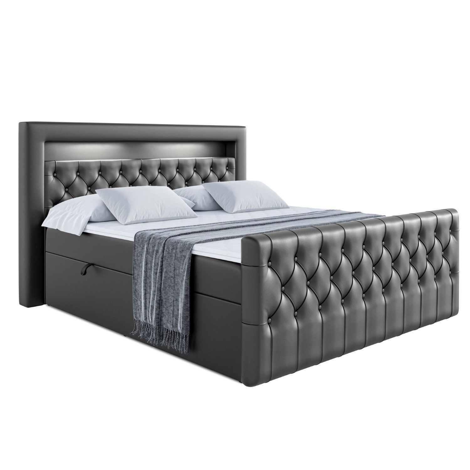 ALTDECOR Boxbett AURORA (Multipocket-Matratze H4. H3 günstig online kaufen