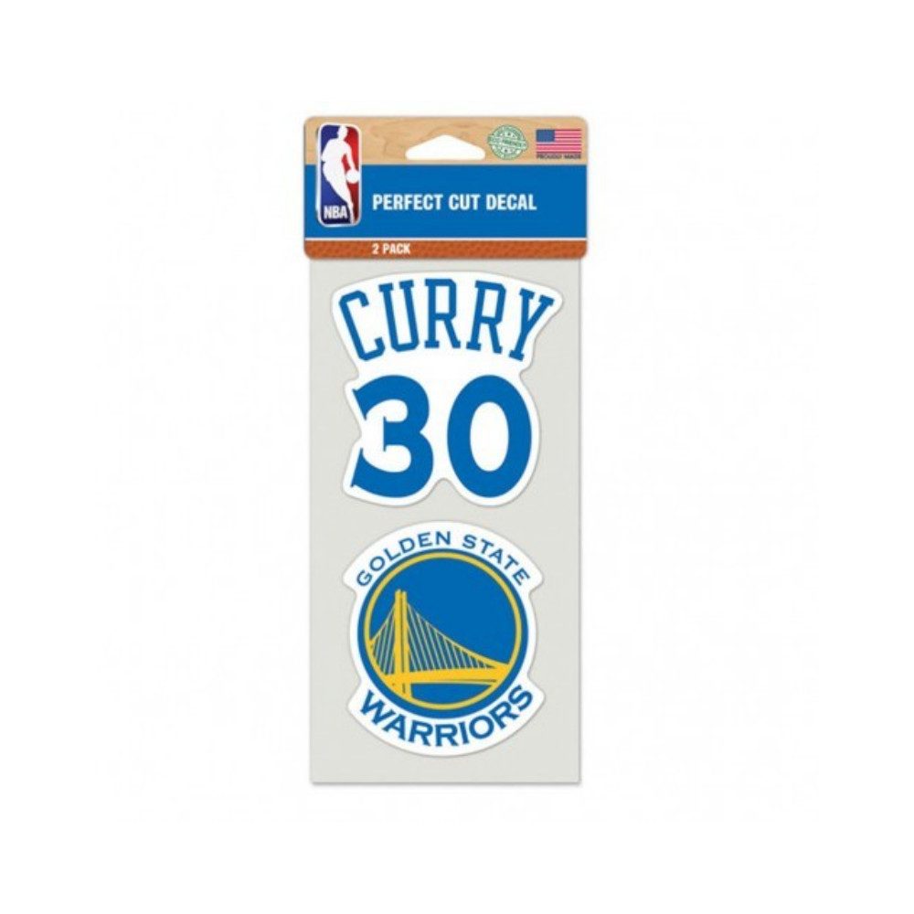 Golden State Warriors Aufkleber Stephen Curry NBA Aufkleber