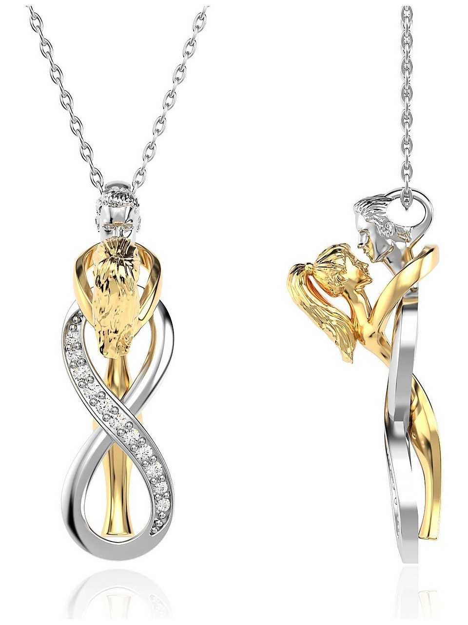 Nisan Kette und Anhänger Set, 925 günstig online kaufen
