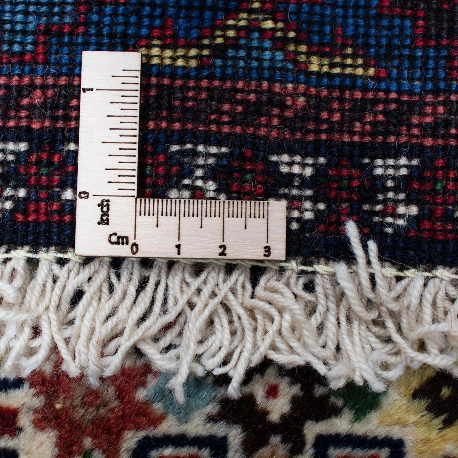 102 scuro Medaillon Wollteppich rechteckig, morgenland, 147 Handgeknüpft Höhe: 10 mm, Rosso cm, x Yalameh