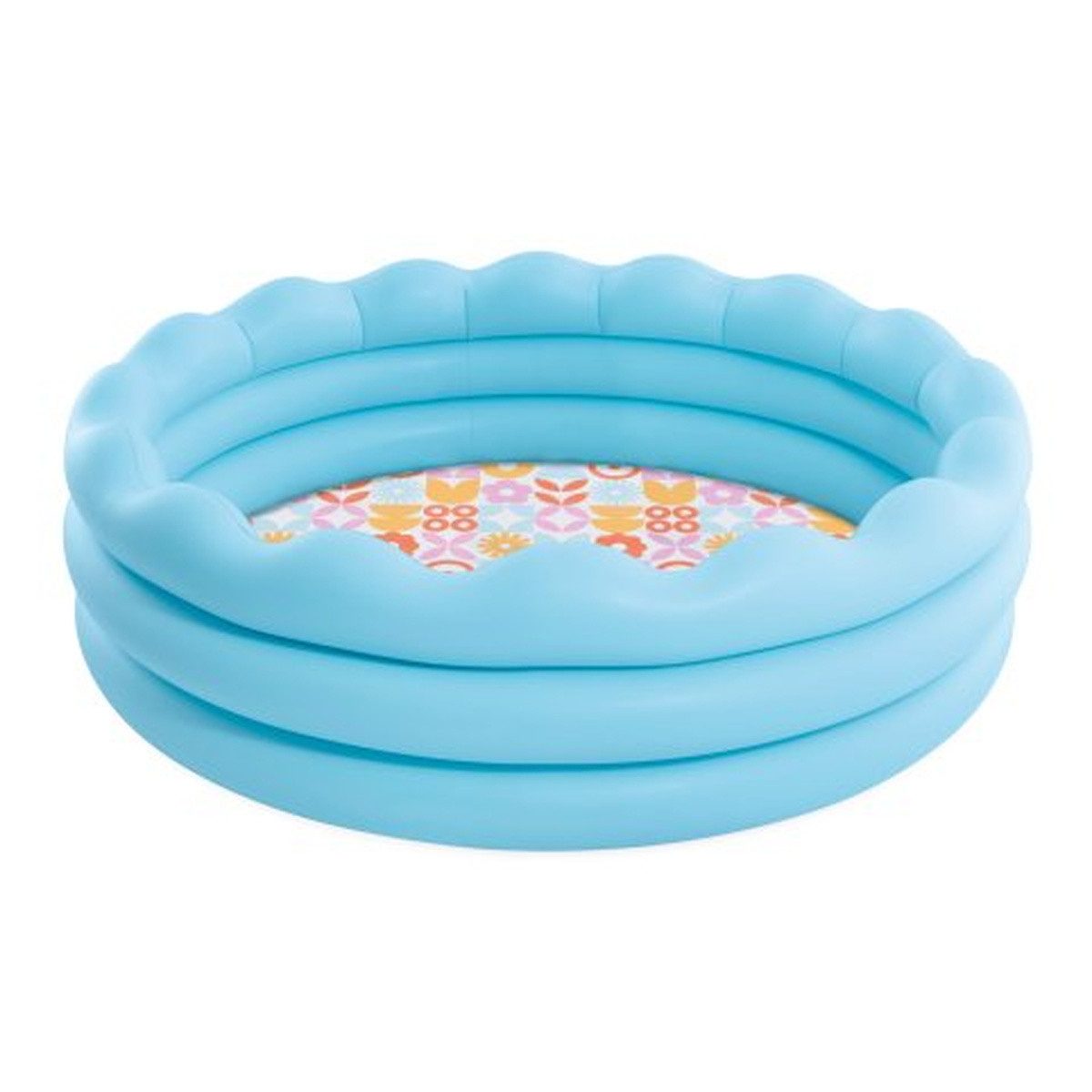 Intex Planschbecken Planschbecken Wave Edge 168x168x46cm, inklusive Reparaturflicken