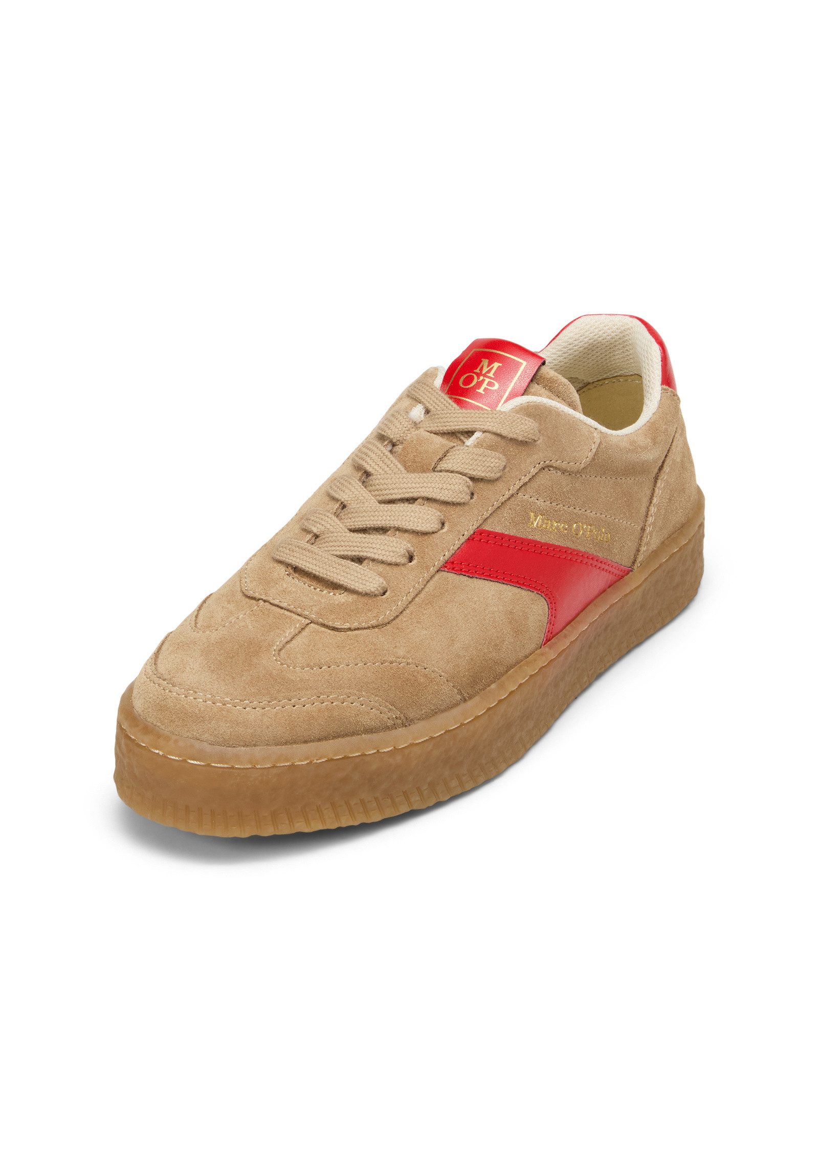 aus softem Veloursleder Sneaker