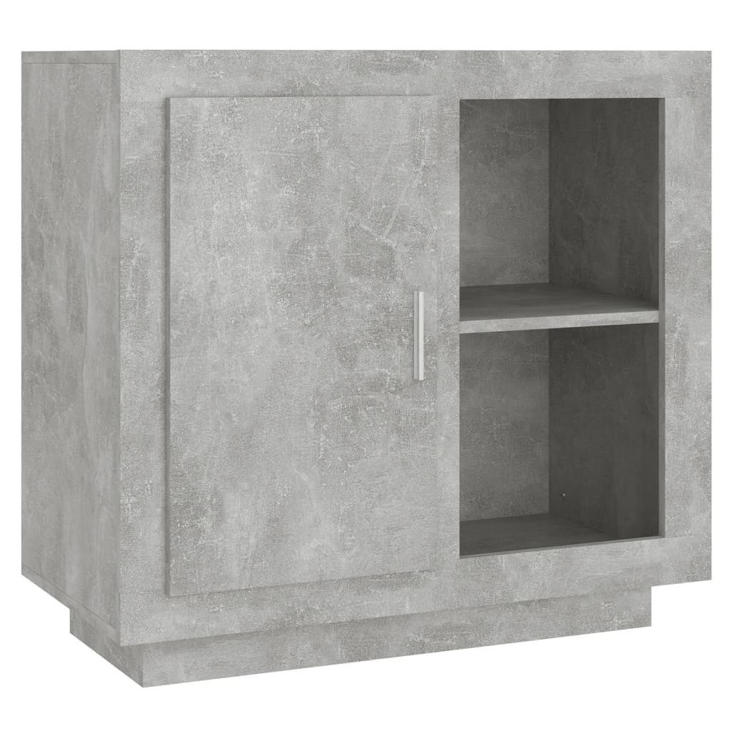 vidaXL Sideboard Sideboard Betongrau 80x40x75 cm günstig online kaufen
