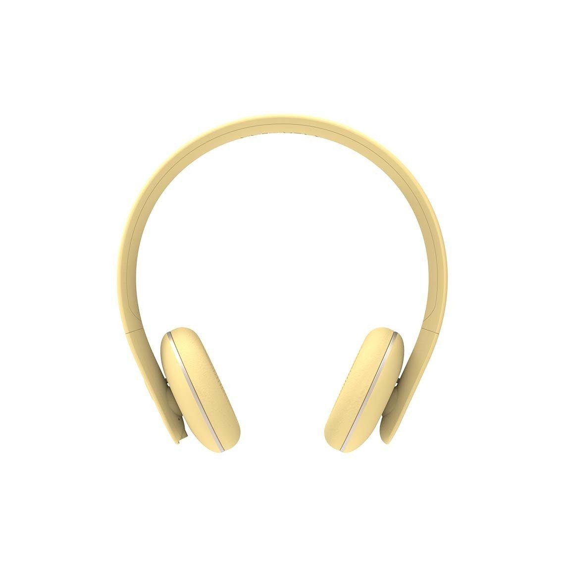 aHEAD Kopfhörer) yellow II Bluetooth (KREAFUNK On-Ear-Kopfhörer KREAFUNK soft