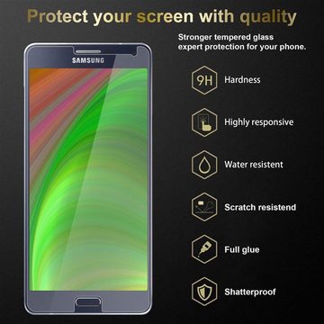 Cadorabo Schutzfolie Samsung Galaxy A7 2015, (1-St), Schutzglas Panzer Folie (Tempered) Display-Schutzglas mit 3D Touch