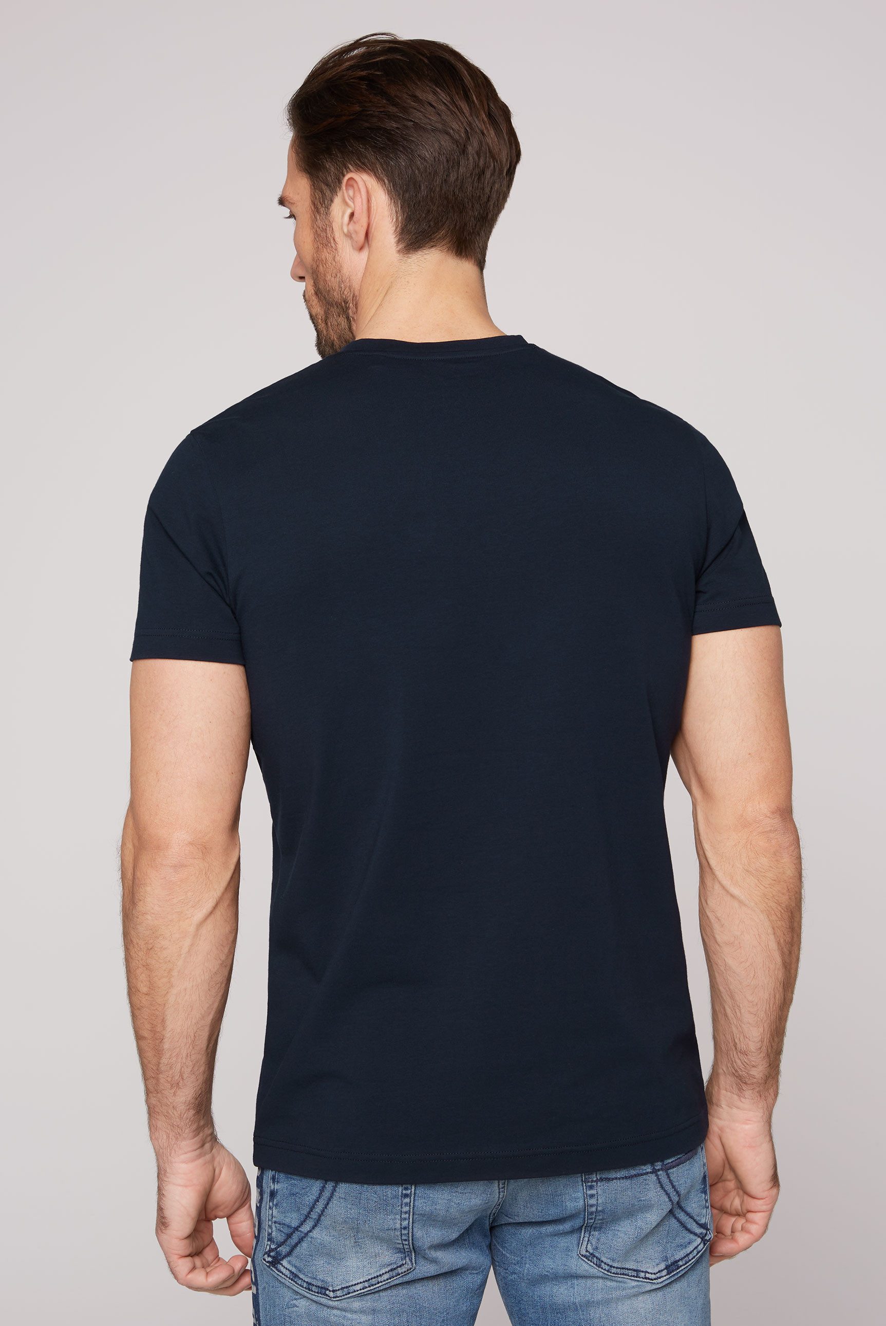 CAMP DAVID V-Shirt mit V-Ausschnitt, mit günstig online kaufen