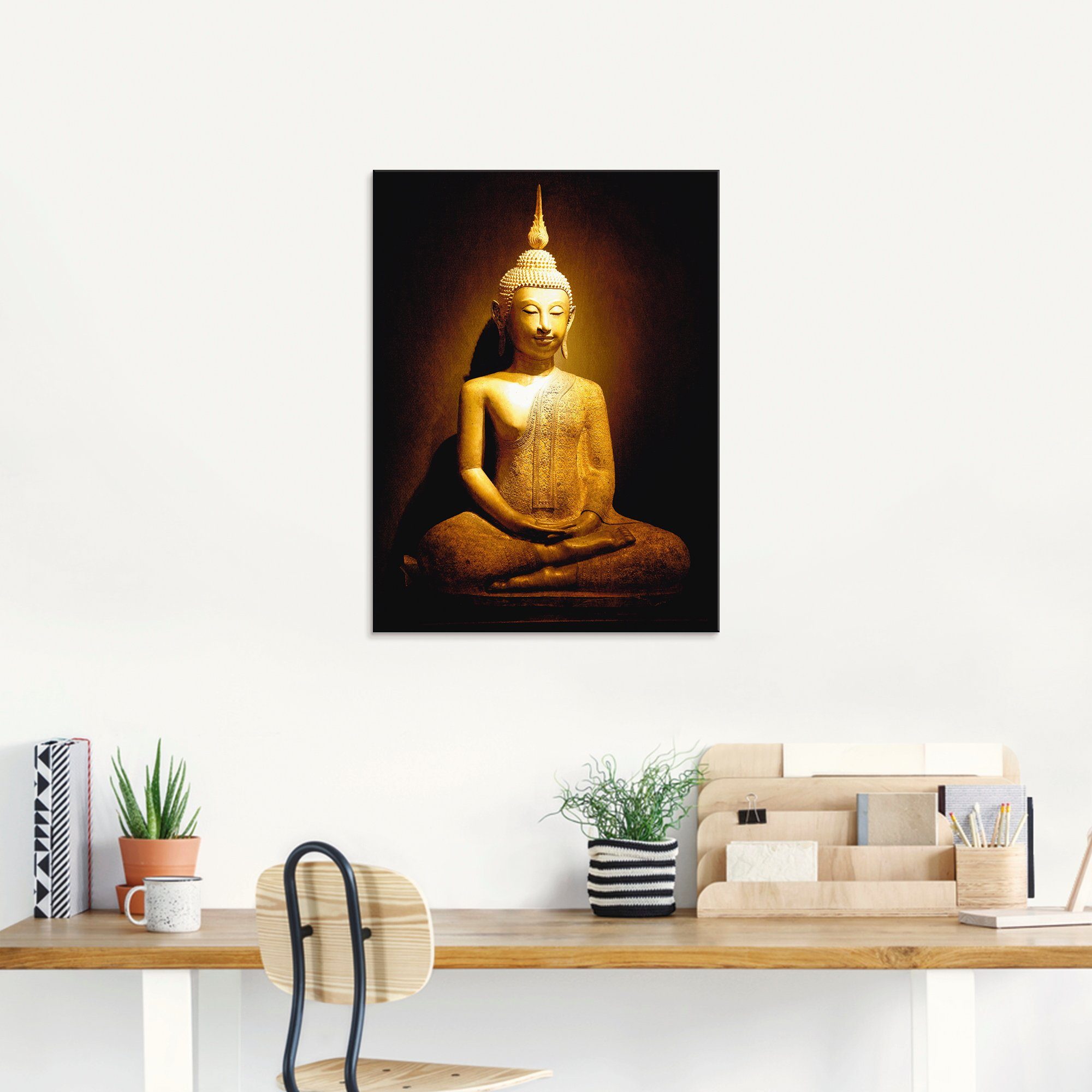 Artland Glasbild »Erleuchtet«, Religion (1 Stück)-kaufen