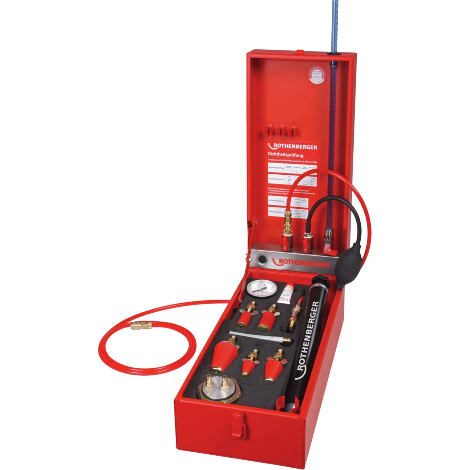 Rothenberger ROTHENBERGER ROTEST GW 150/4 analoges Dichtheitsprüfgerät ohne Einrohr Analoges Diktiergerät