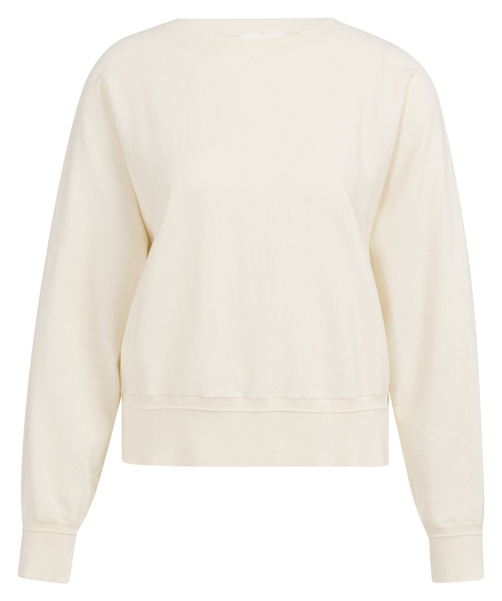YAYA Rundhalspullover Pullover mit Nahtdetails