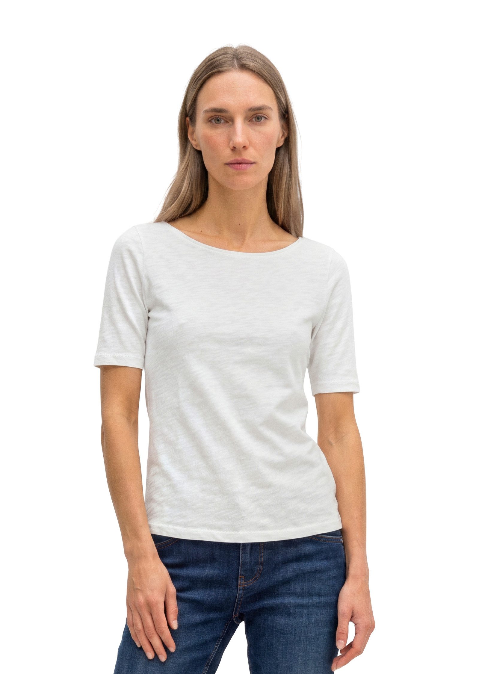 Marc O'Polo T-Shirt mit U-Boot-Ausschnitt